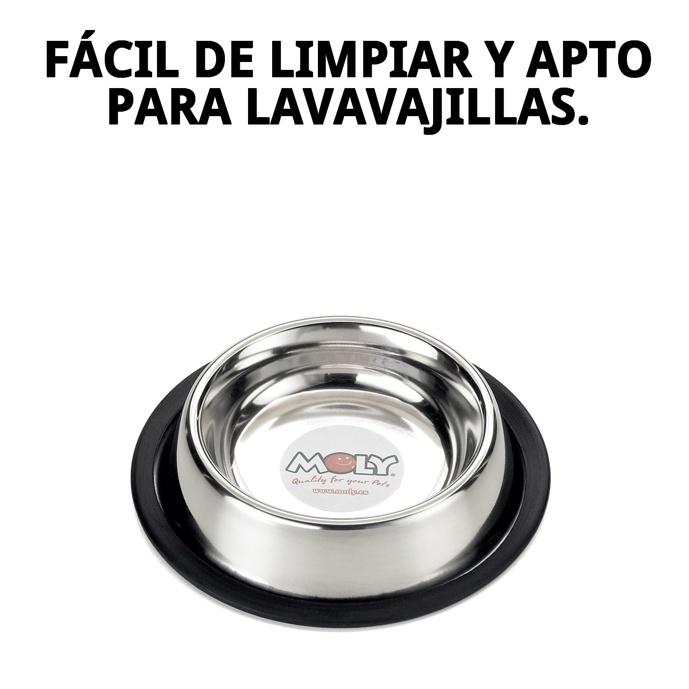 COMEDERO ACERO ANTI-DES 12cm X 0,22 l