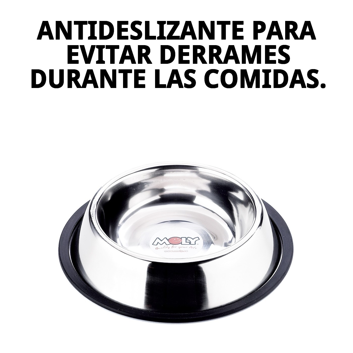 COMEDERO ACERO ANTI-DES 16 CM 0.55L