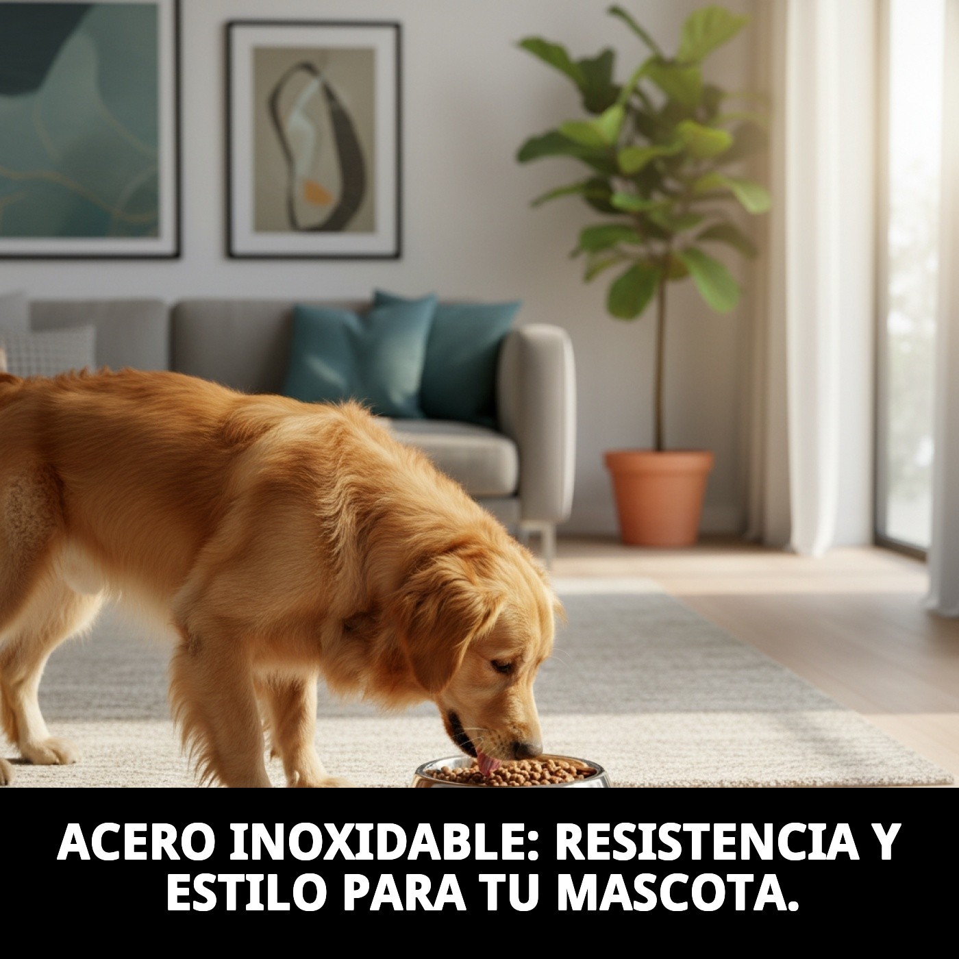 COMEDERO ACERO ANTI-DES 18cm 0,90 l