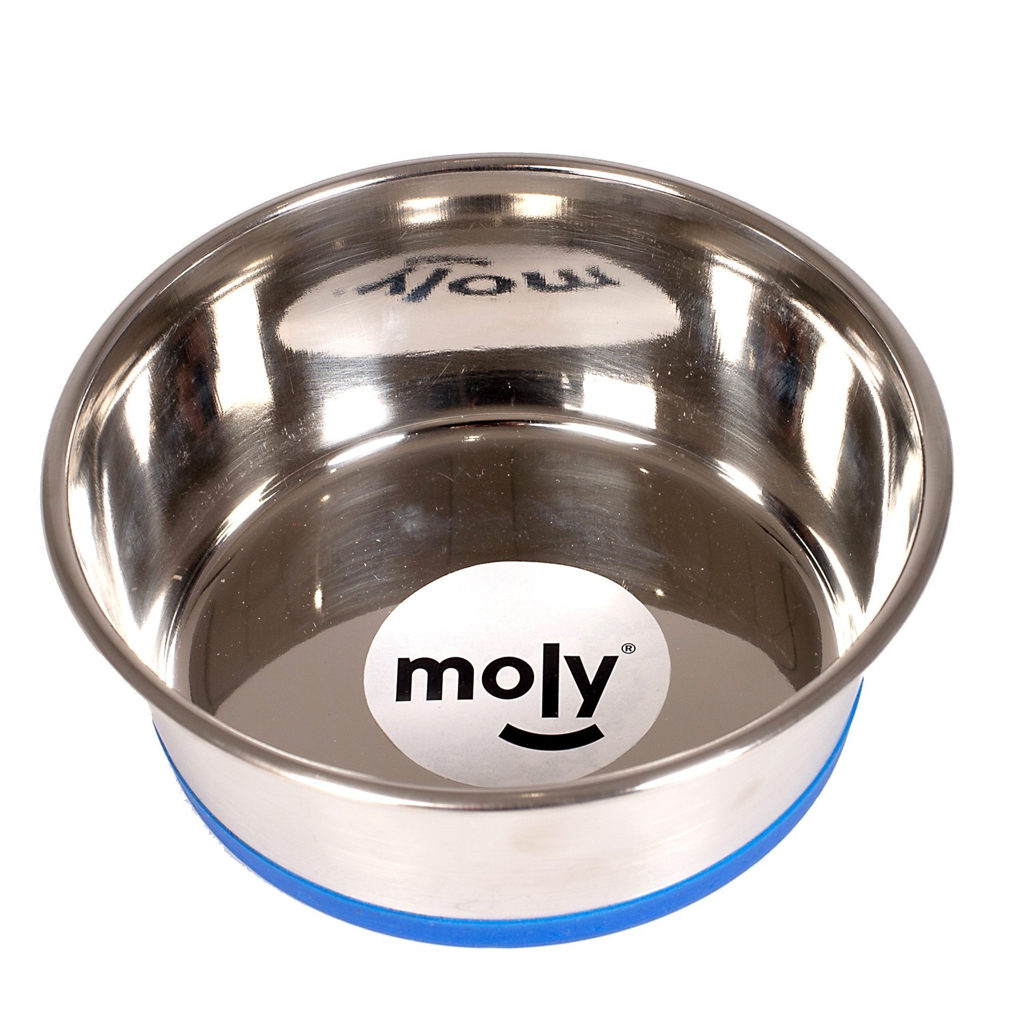 COMEDERO ACERO ANTI-DES B/SILICONA 14 CM 0,50 L