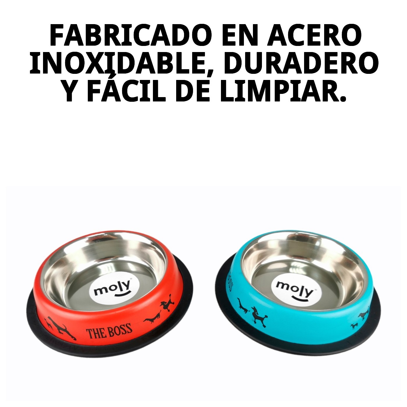 COMEDERO ACERO ANTI-DES DRAW 16CM 0,55L