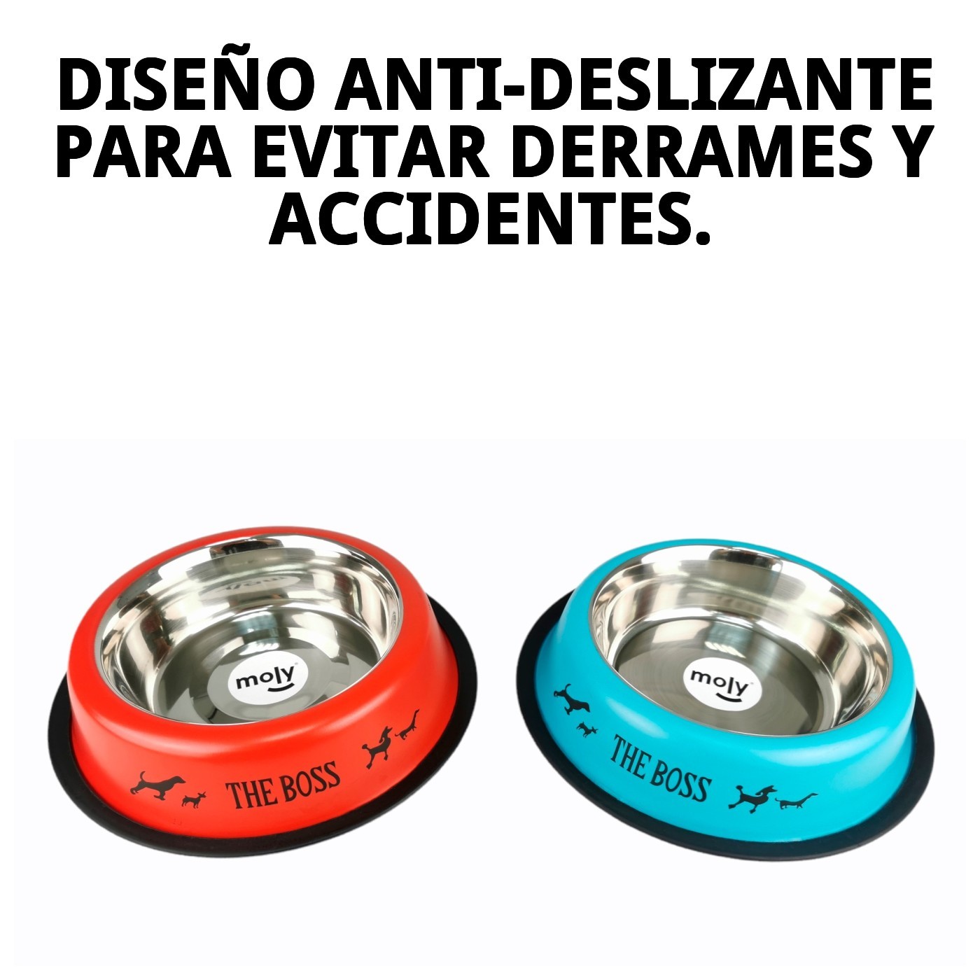 COMEDERO ACERO ANTI-DES DRAW 18CM 0,90L