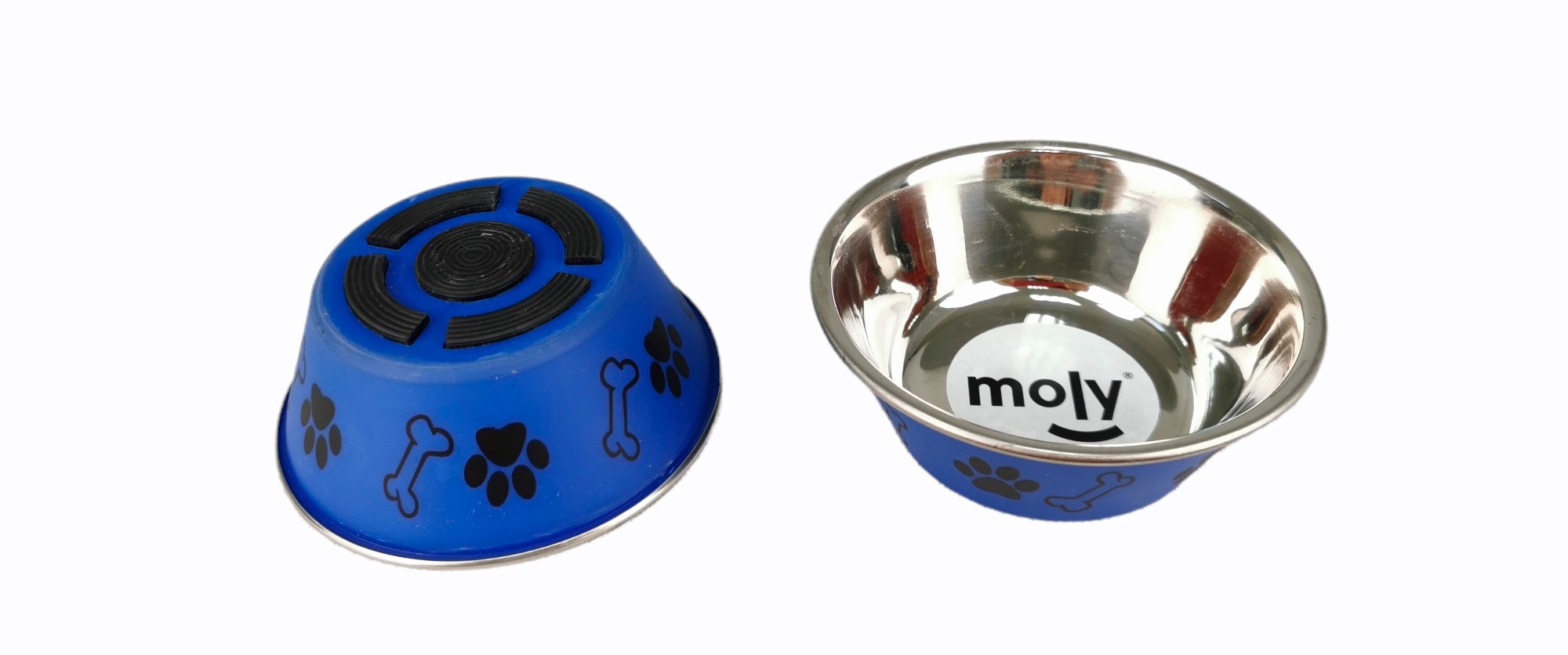 COMEDERO ACERO DRAW SILUETA ANTIDES. 10 CM 0,20 L