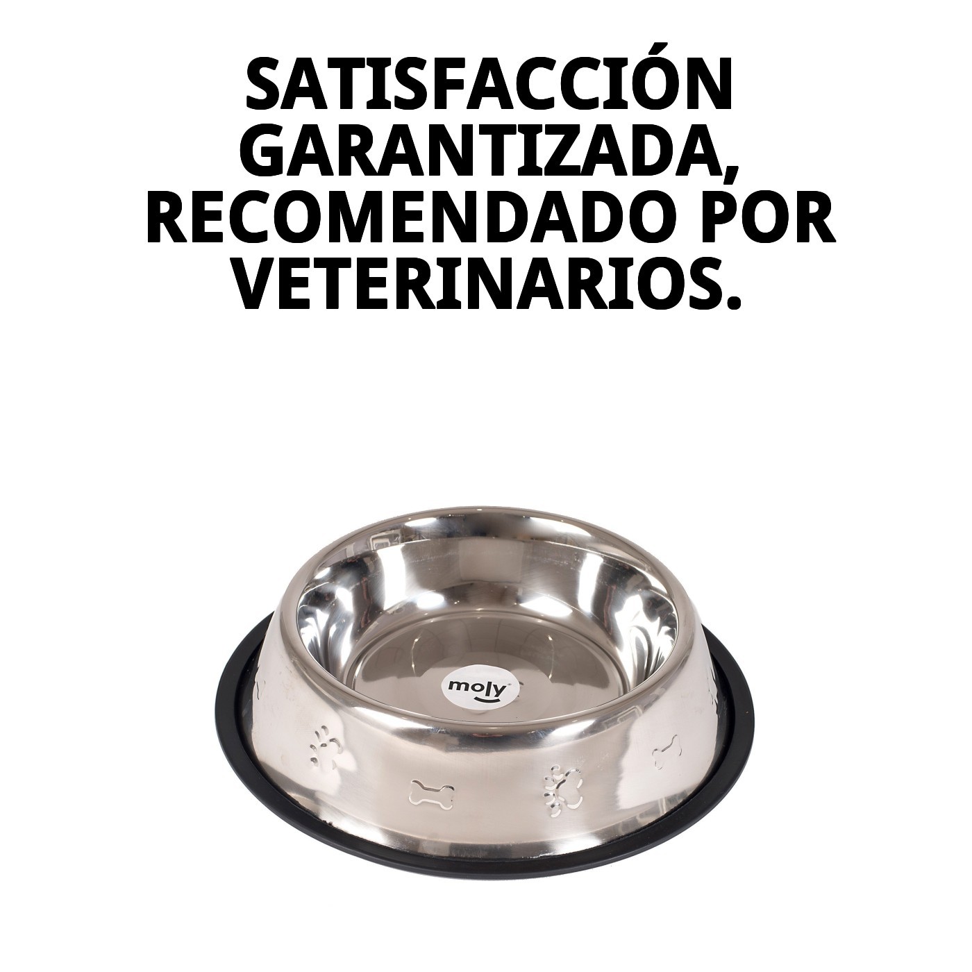 COMEDERO ACERO EXTRA C/FIG. 18 CM 0,90L