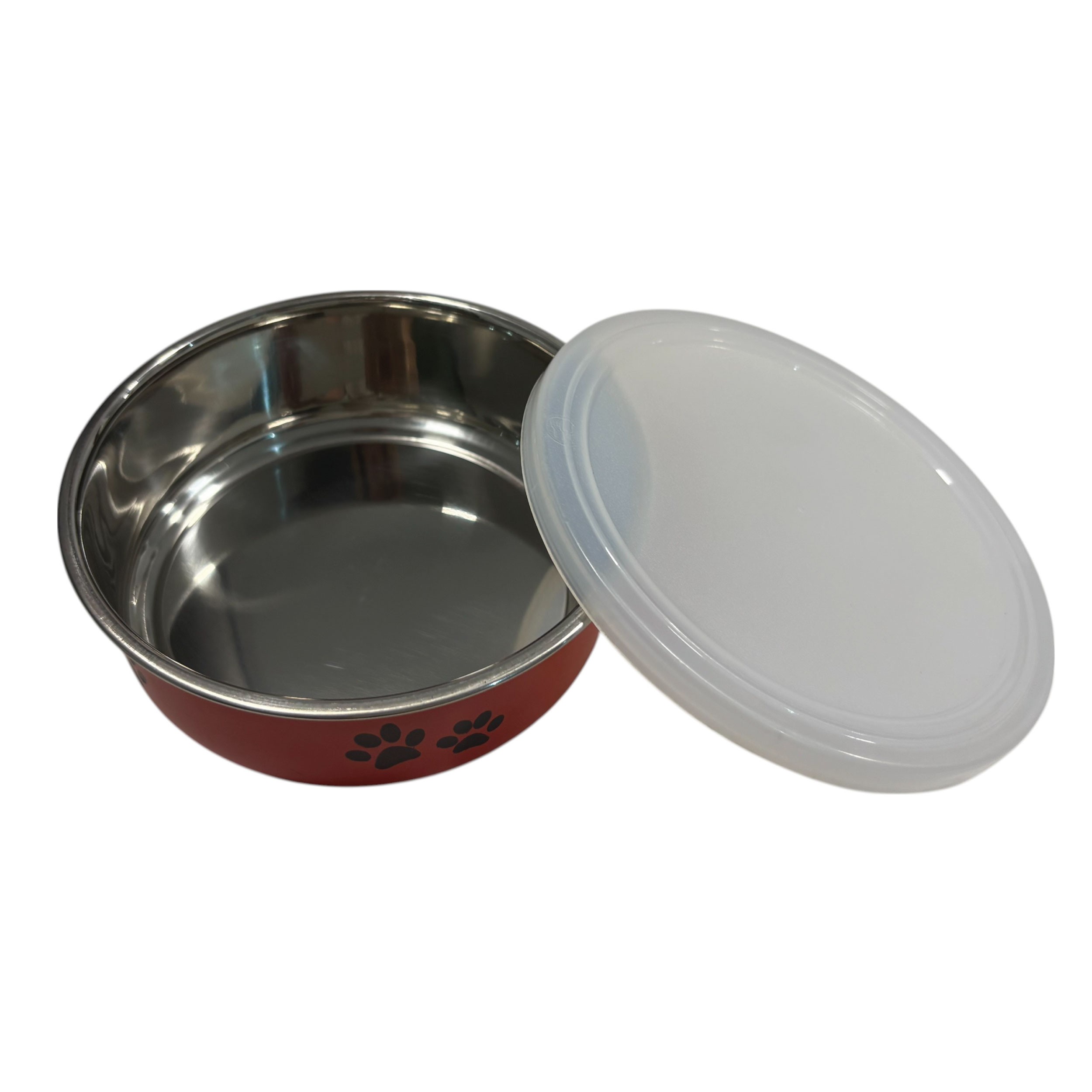 Comedero de Acero Moly con Tapa Hermética | Resistente y Seguro