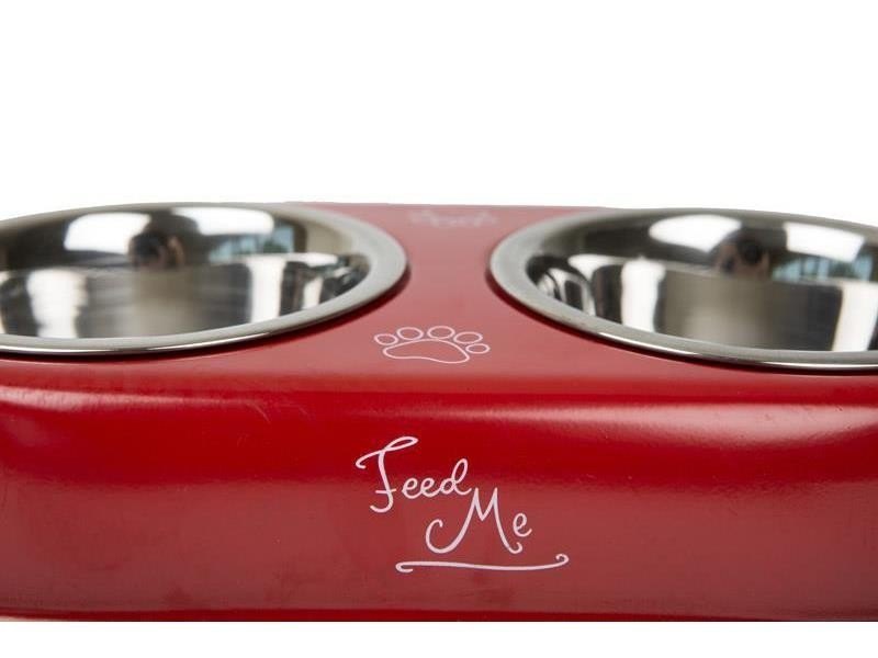 COMEDERO DOBLE DRAW 13,5CM 2X0,60L NEW