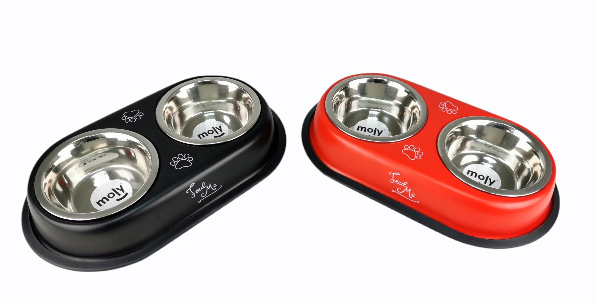 COMEDERO DOBLE DRAW 13,5CM 2X0,60L NEW