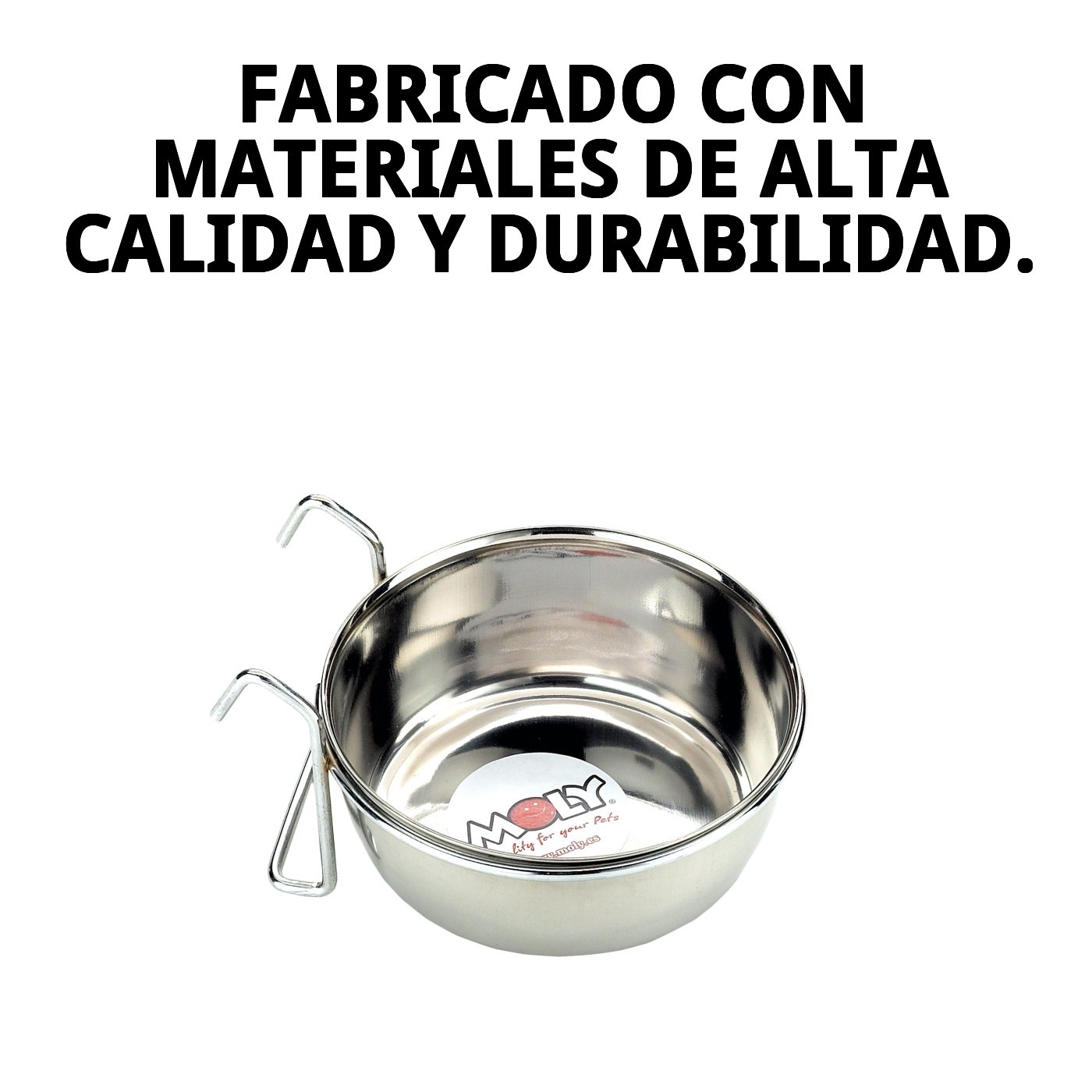 COMEDERO MULTIUSOS 12CM C/GANCHOS 0.60L