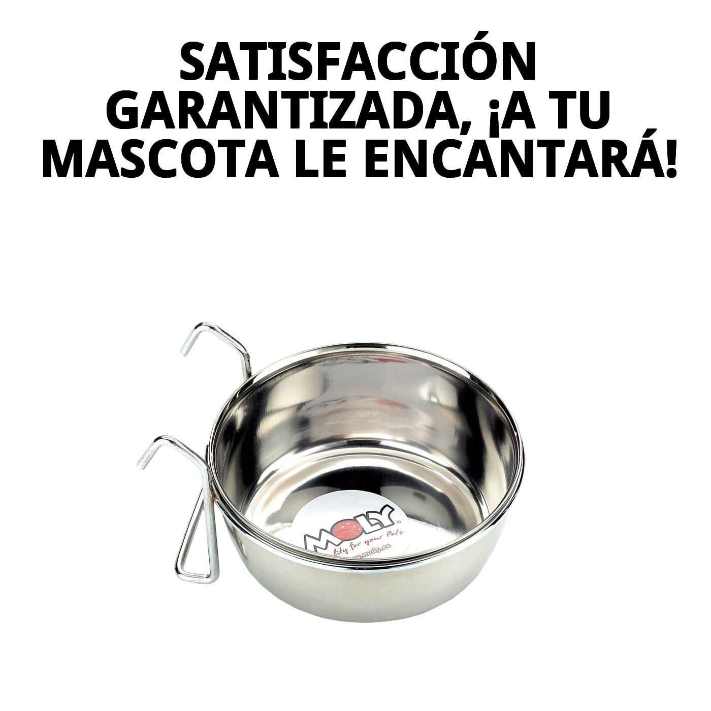 COMEDERO MULTIUSOS 9CM C/GANCHOS 0.30L