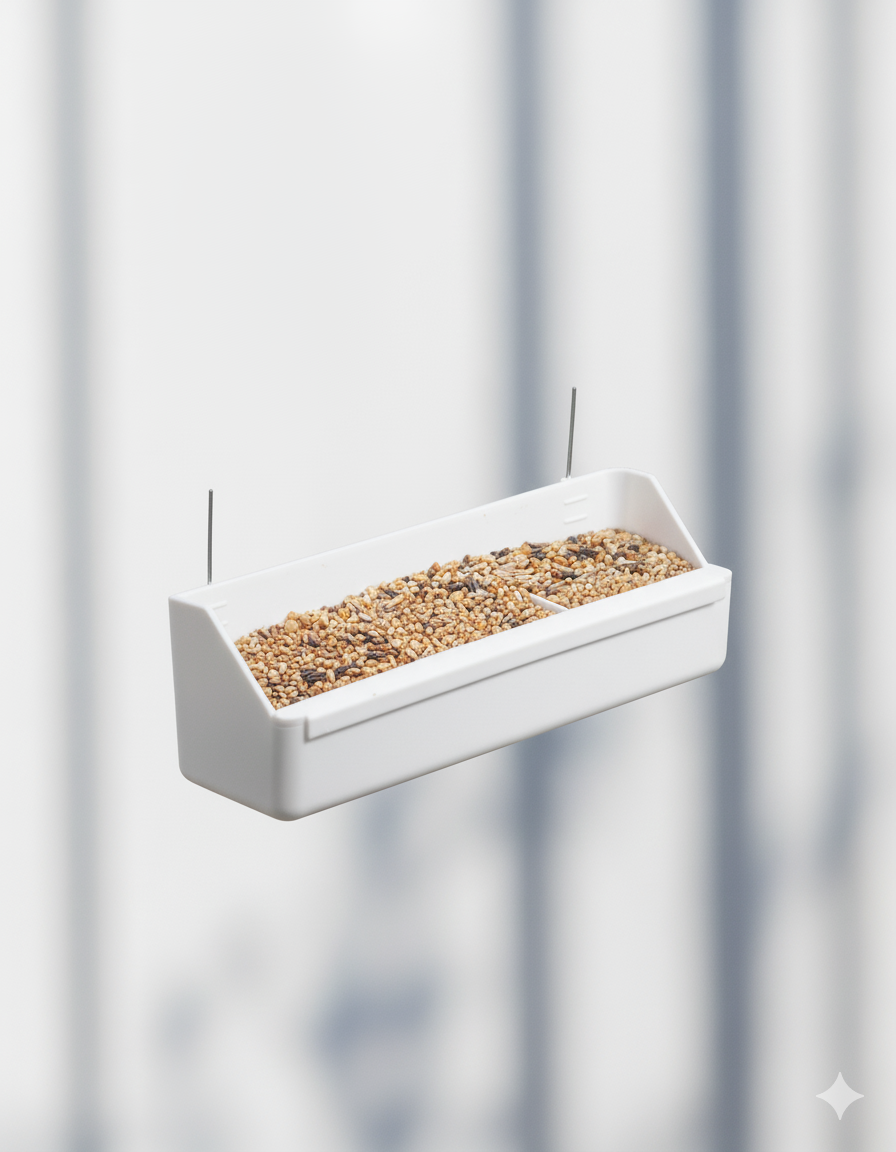 COMEDERO UNIVERSAL CON REJILLA 20X6X4H 5 UNIT