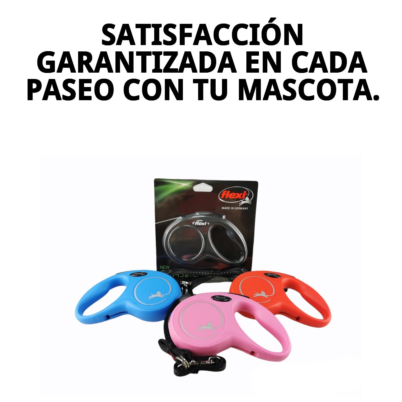 Correa Extensible Flexi New Classic M/L 5 m Cinta | Máximo Control y Libertad para Perros Medianos y Grandes