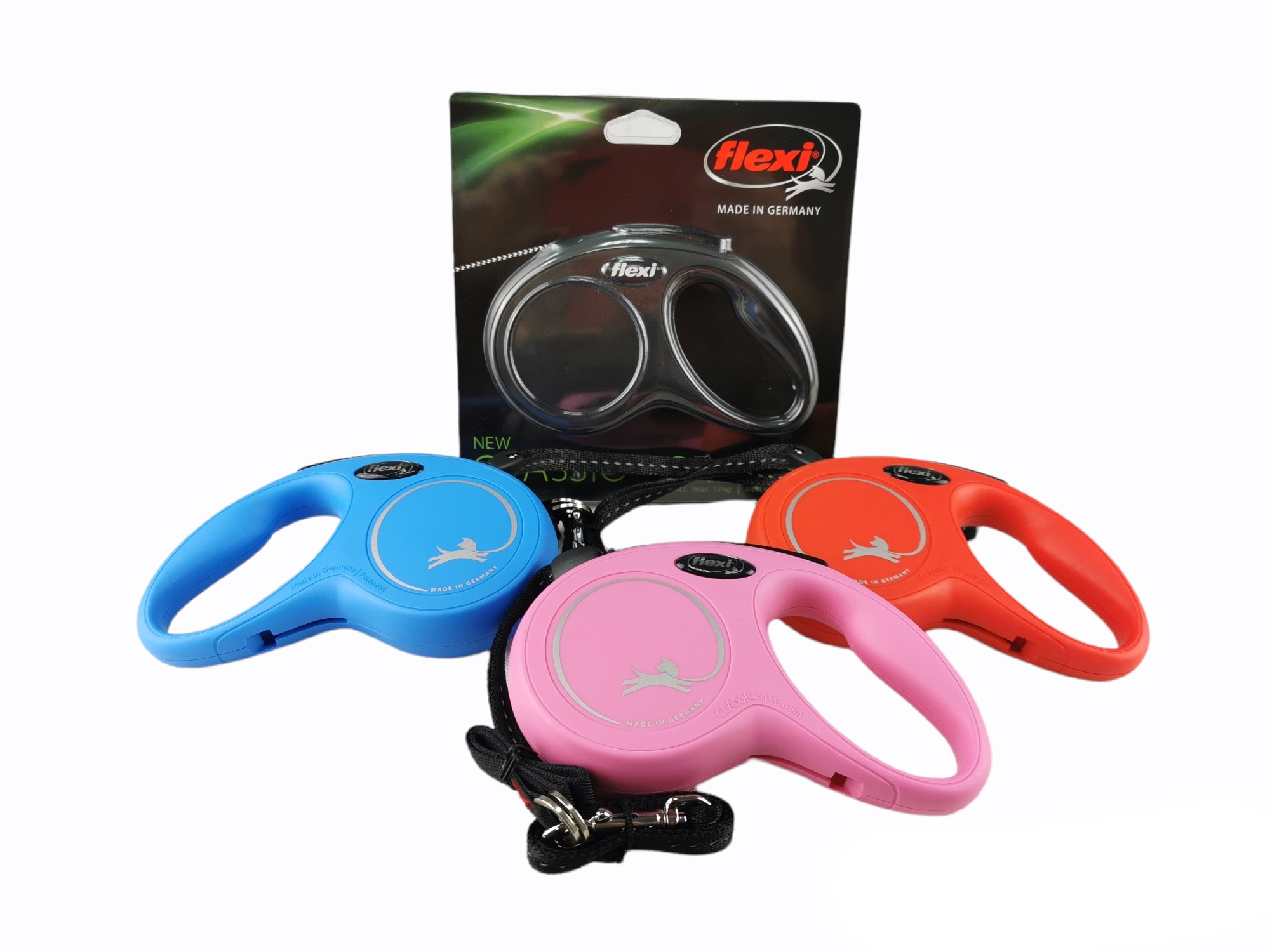 Correa Extensible Flexi New Classic S 5 m Cinta | Control y Libertad para Perros Pequeño