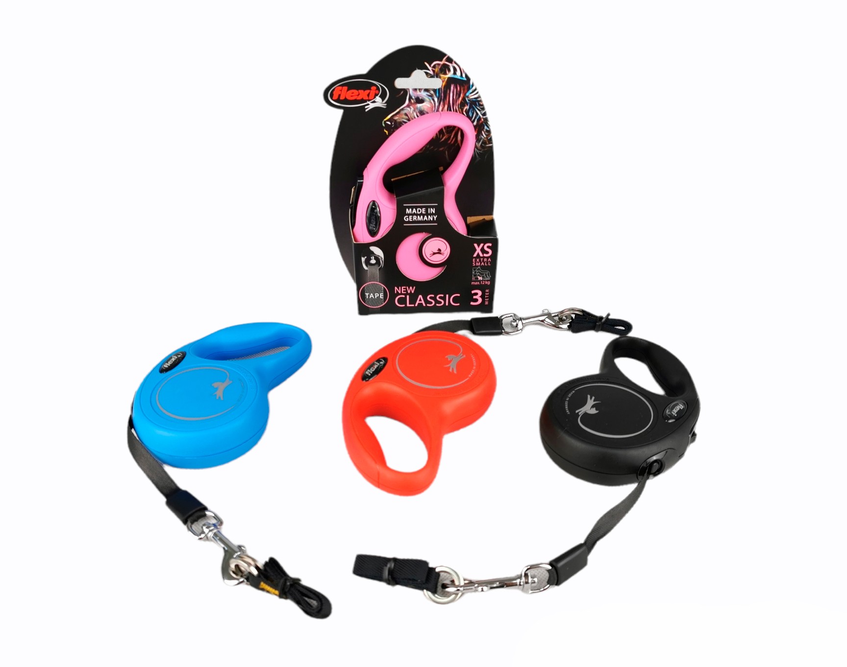 Correa Extensible Flexi New Classic XS 3 m Cinta | Control y Libertad