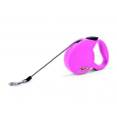 Correa Extensible Flexi New Classic XS 3 m Cordón | Ligera y Segura para Perros Pequeños