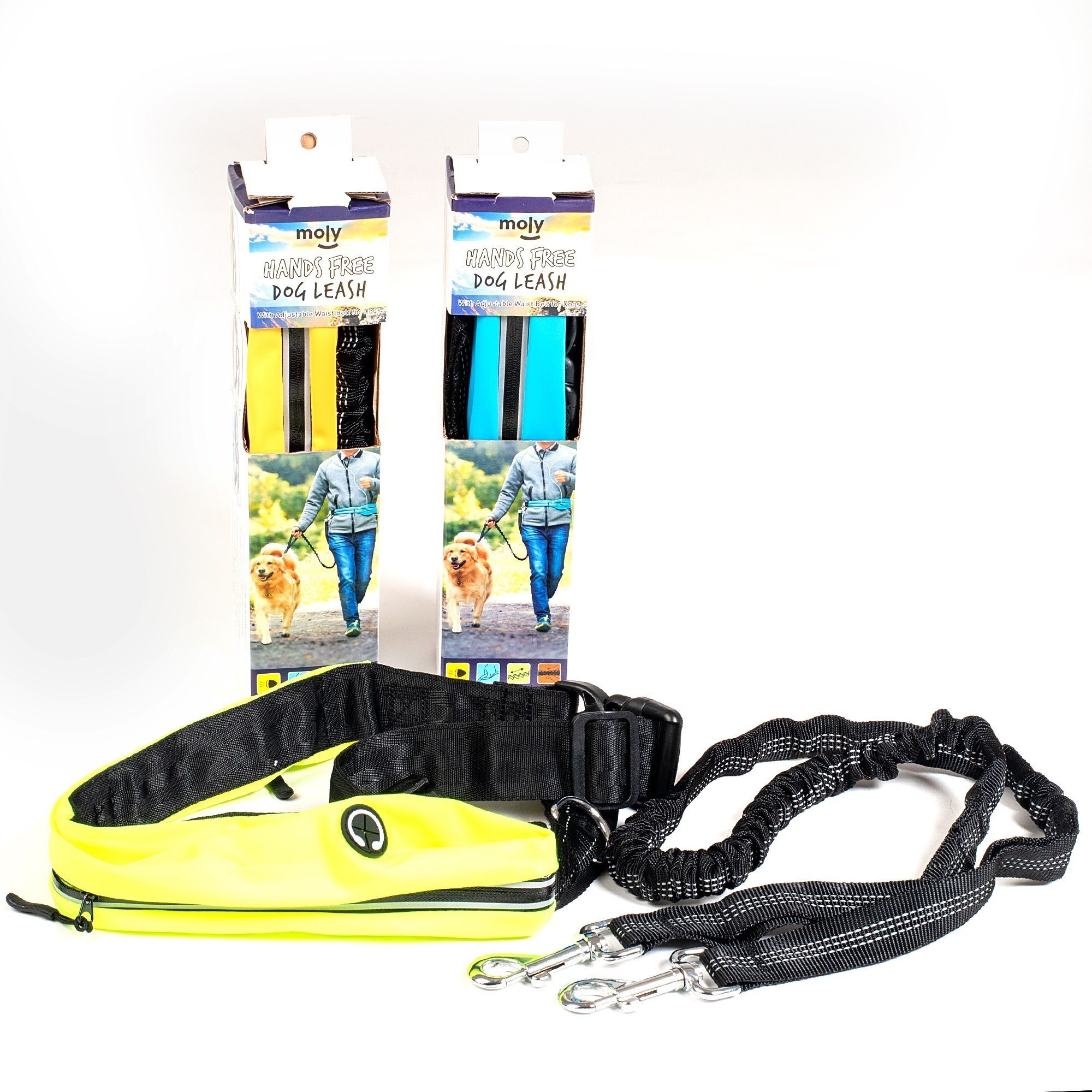 CORREA NYLON C/CINTURON MANOS LIBRES 2,5X110-170CM