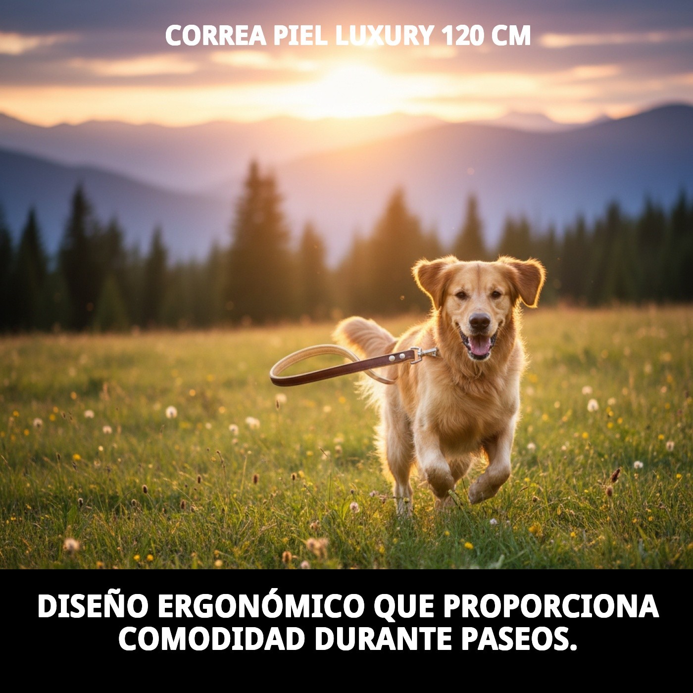 CORREA PIEL LUXURY 120 CM