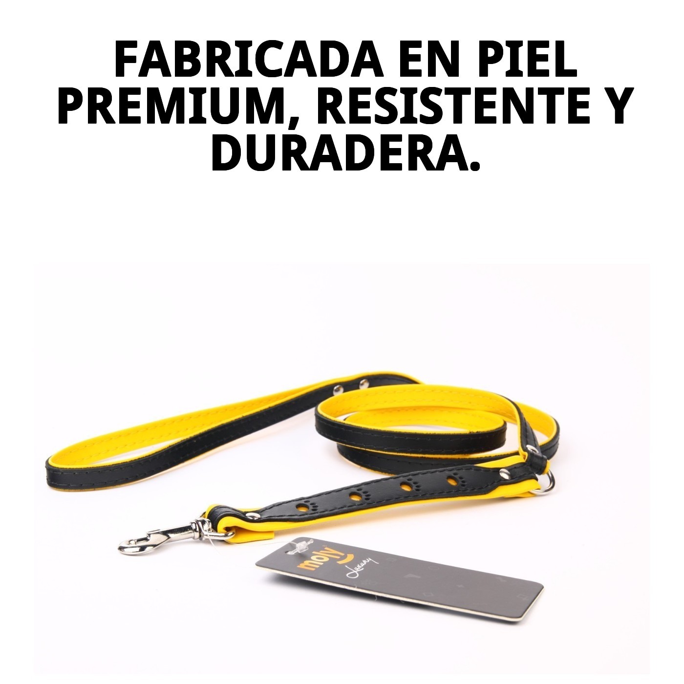 CORREA PIEL LUXURY HUELLA 130 CM