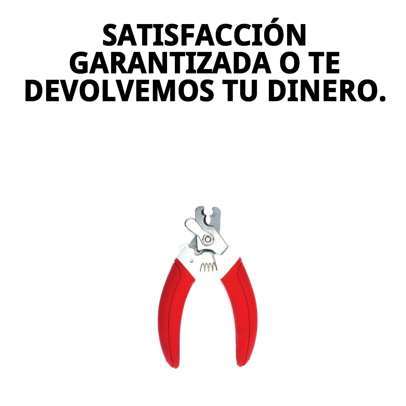 Cortauñas Grande Moly Confort con Sistema de Seguridad | Corte Preciso y Seguro para Perros Grandes