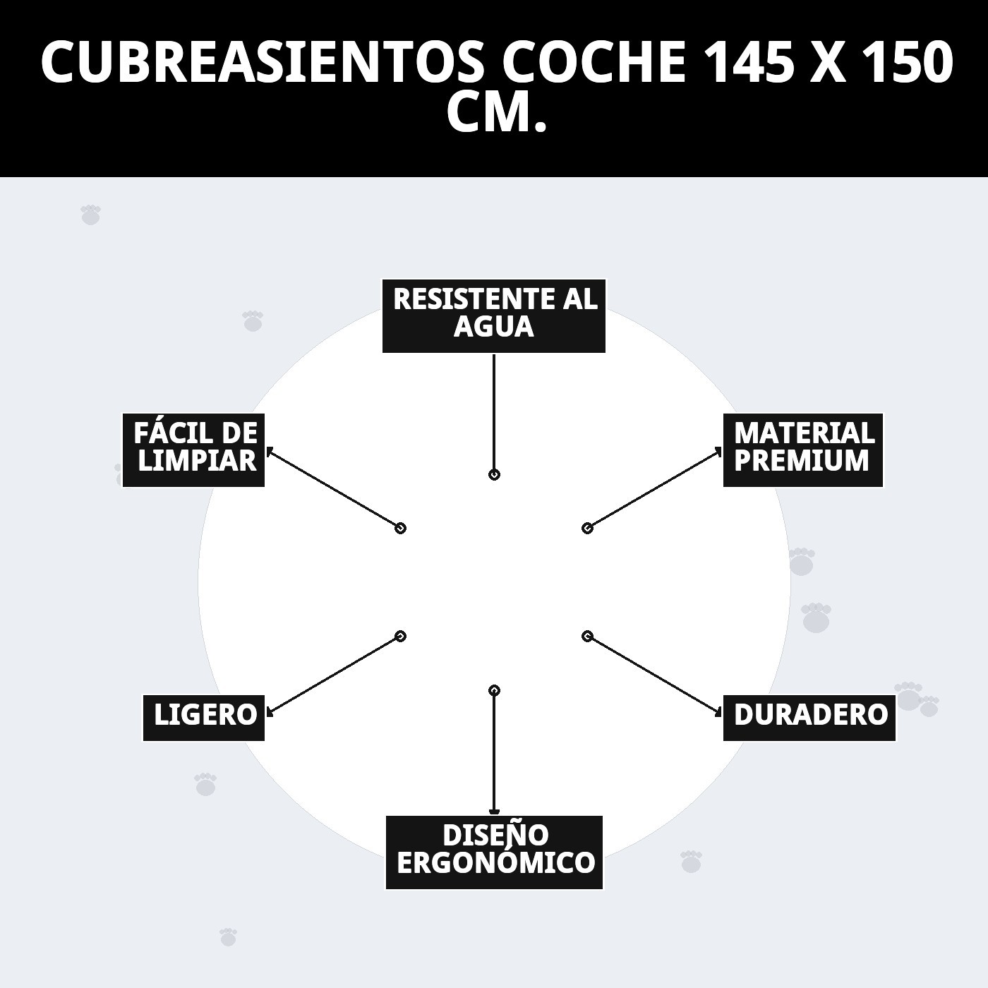 CUBREASIENTOS COCHE 145 X 150 CM.