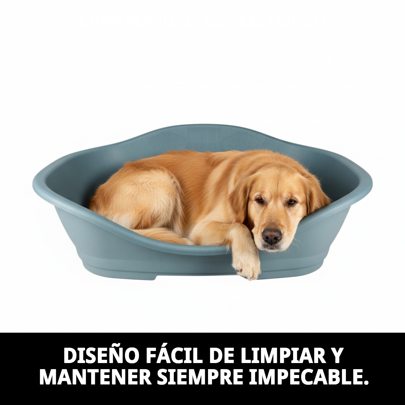 CUNA PLASTICO N.5 78X51X36 CM