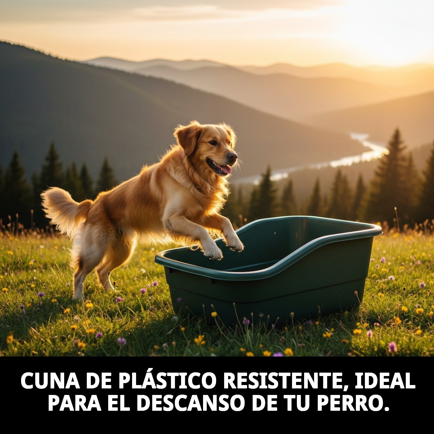 CUNA PLASTICO N.6 99X60X37cm