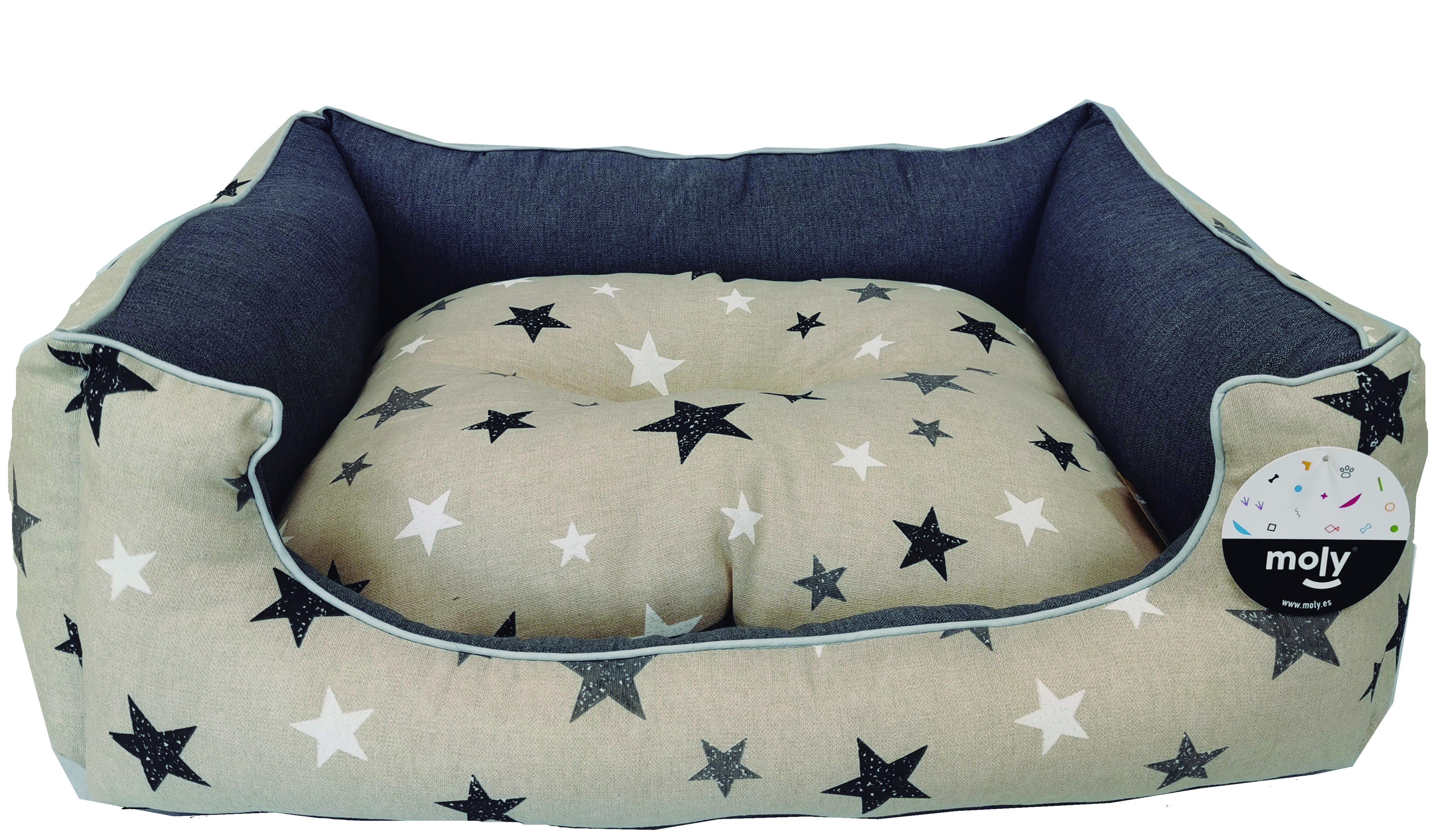 CUNA RECT. ESTRELLITAS T- 3 75*63*24