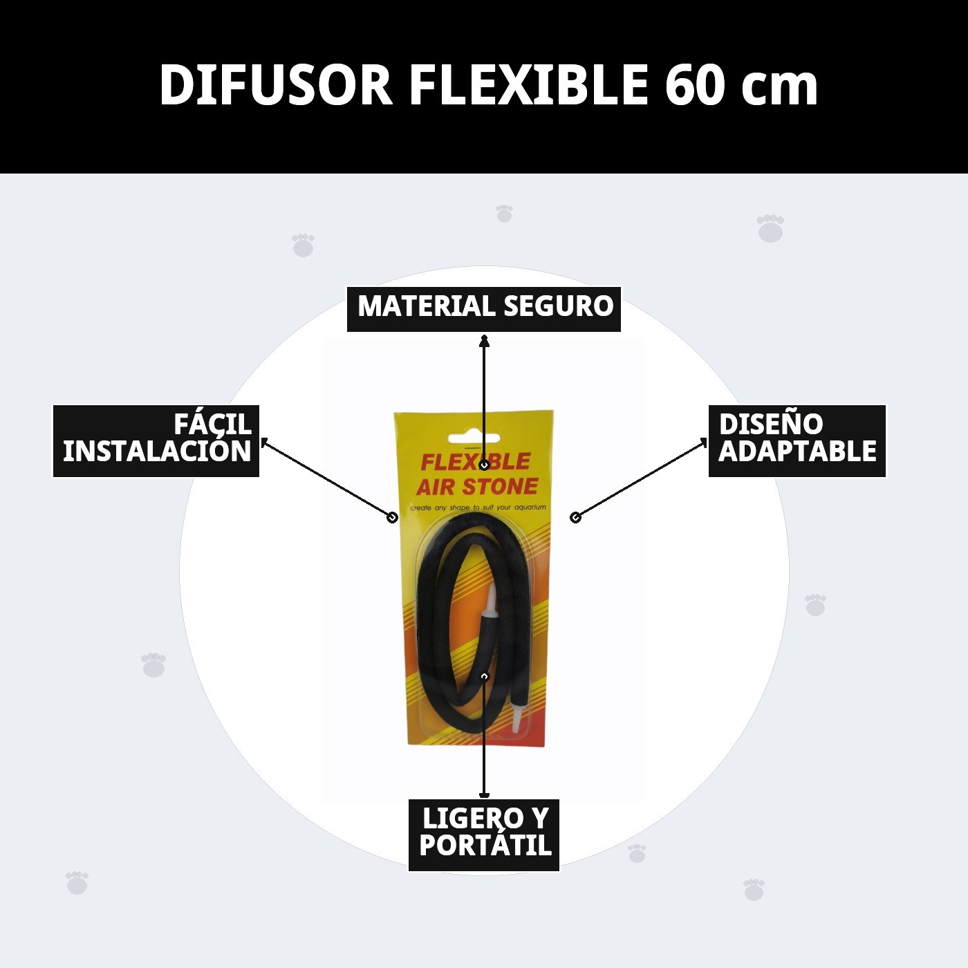 DIFUSOR FLEXIBLE 60 cm