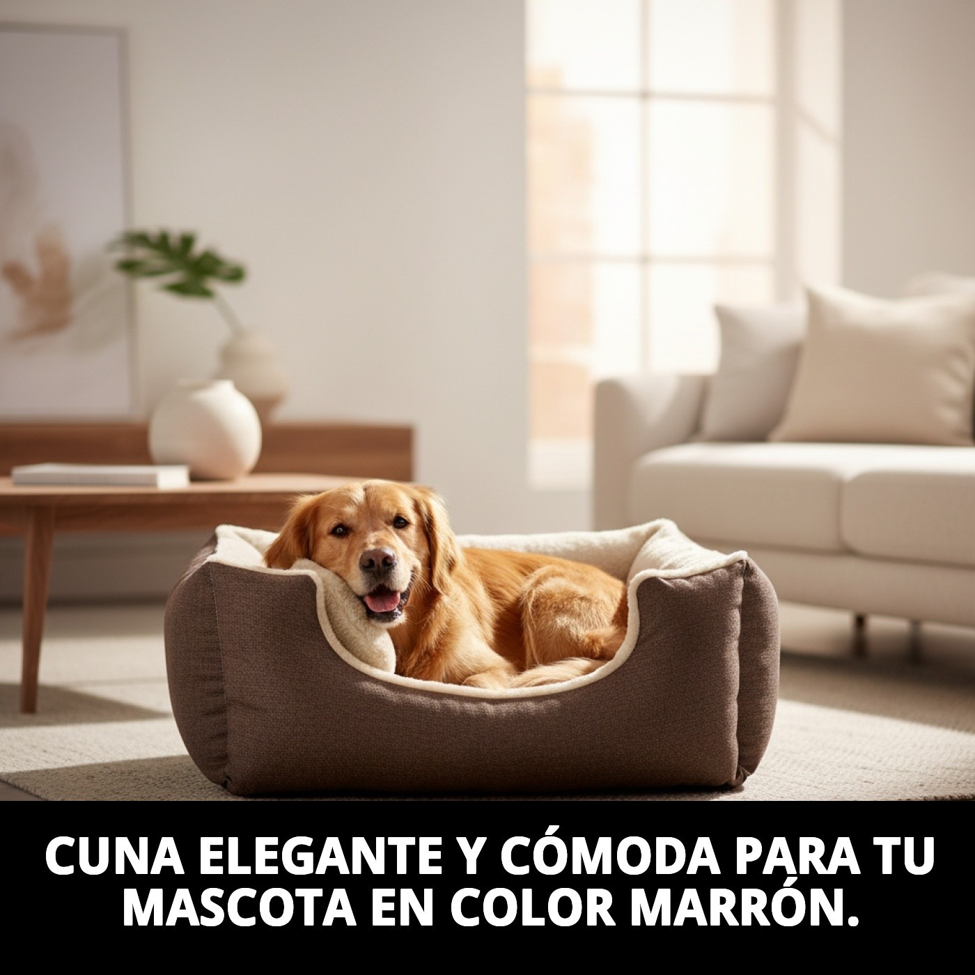 DULCE NEW COLLECTION CUNA MARRON T-5 100X84X26 CM