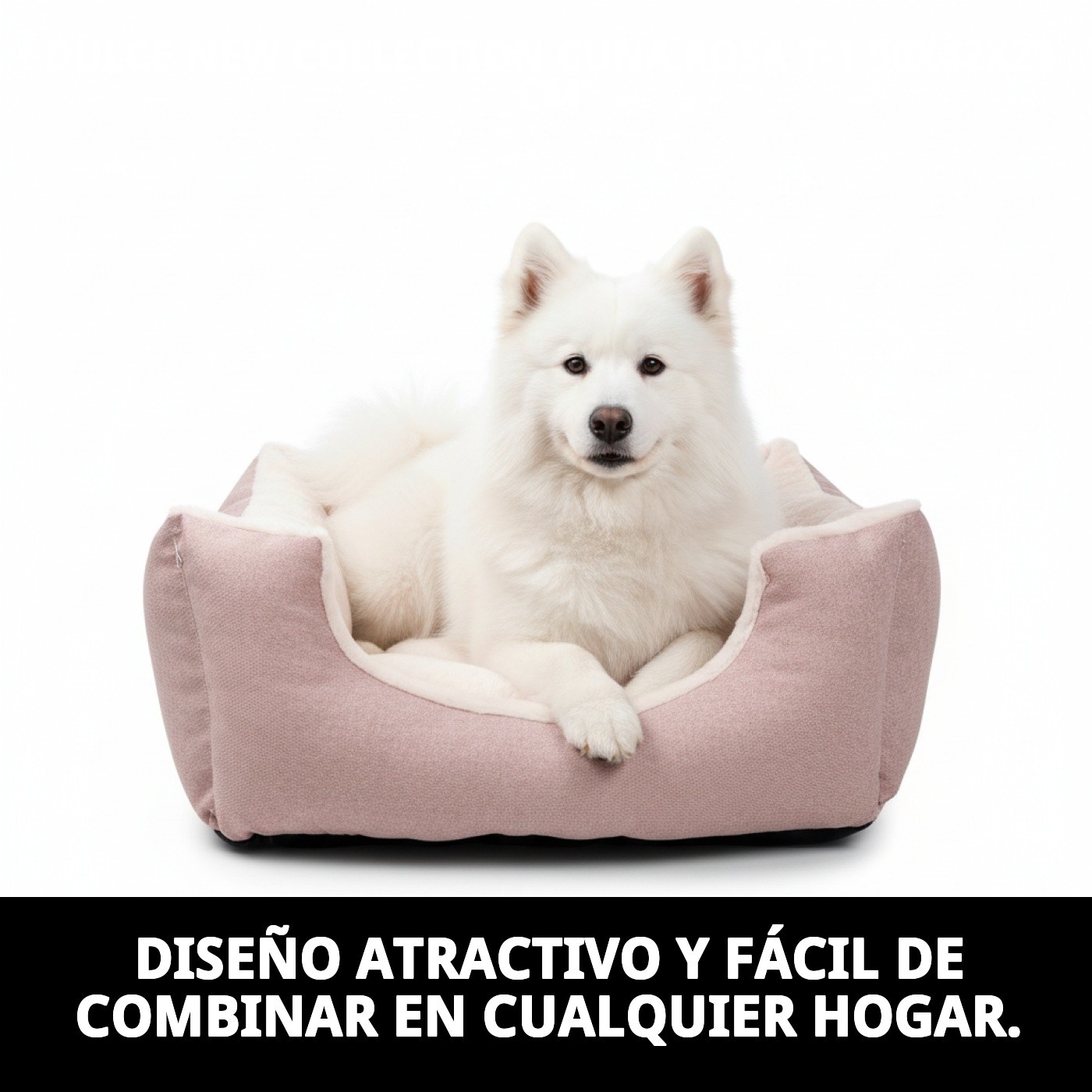 DULCE NEW COLLECTION CUNA ROSA T-1 50X42X21 CM