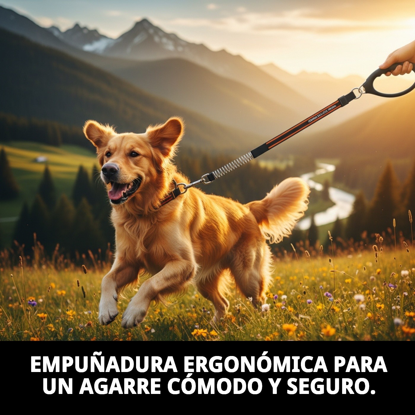 EMPUÑADURA OMEGA C/MUELLE 60cm