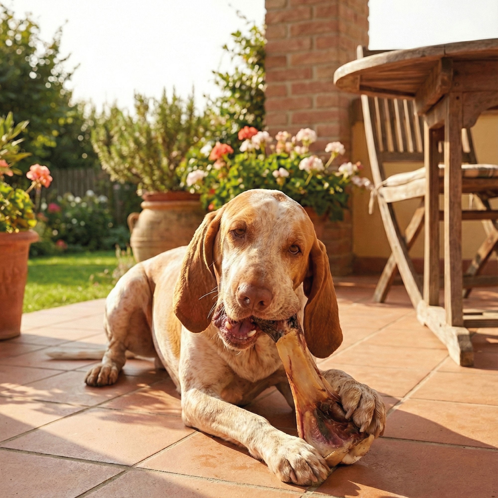 Expositor Moly con 20 Medios Huesos de Jamón | Snack Natural para Perros