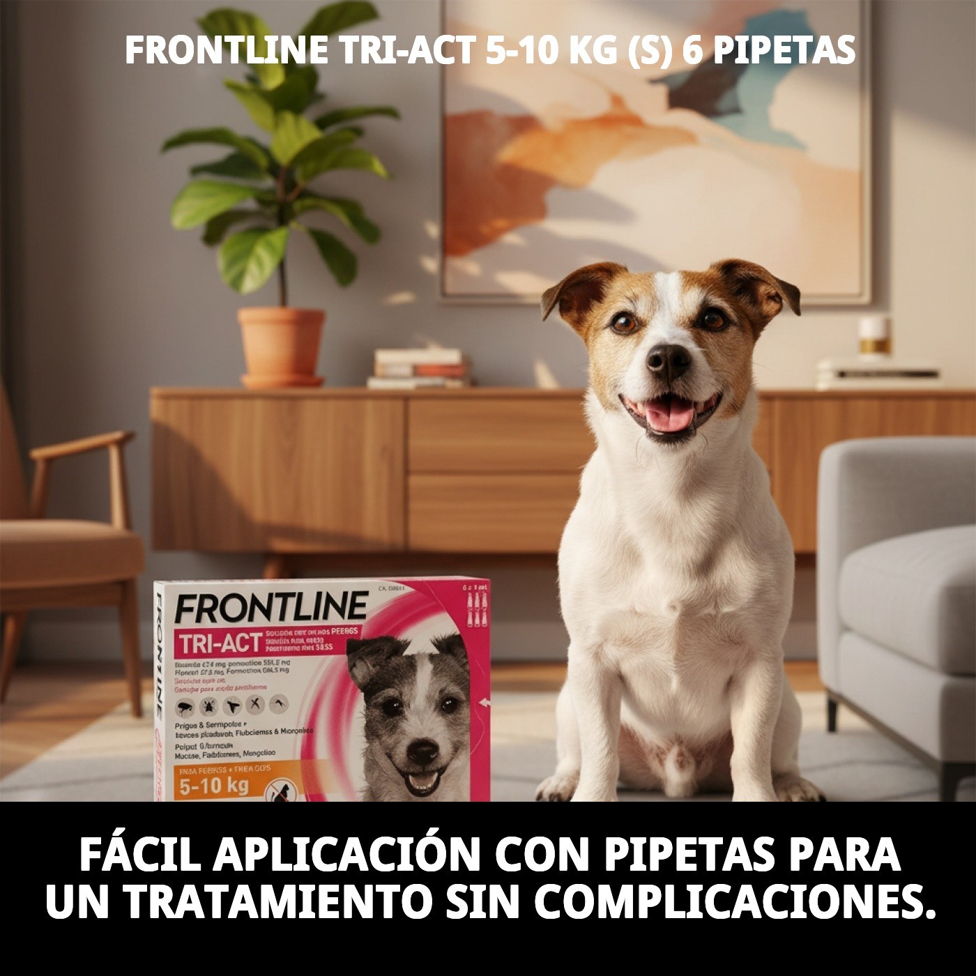 FRONTLINE TRI-ACT 5-10 KG (S) 6 PIPETAS