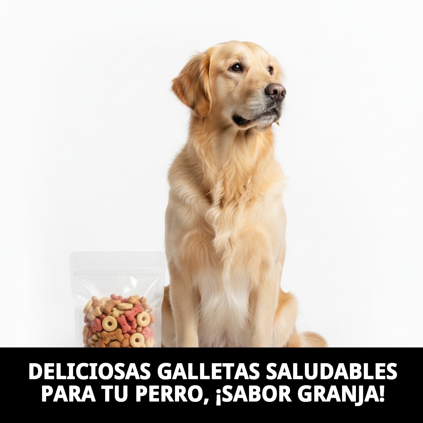 Galletas Mini Mix Granja 200 g | Snack Variado, Crujiente y Nutritivo para Perros – Moly