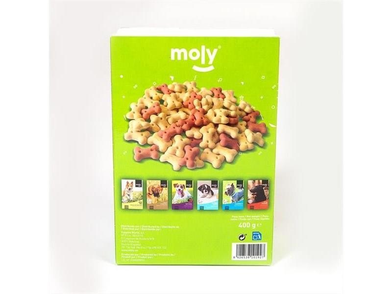 Galletas Mix Fruit Macedonia 400 g | Snack Natural de Frutas para Perros – Moly
