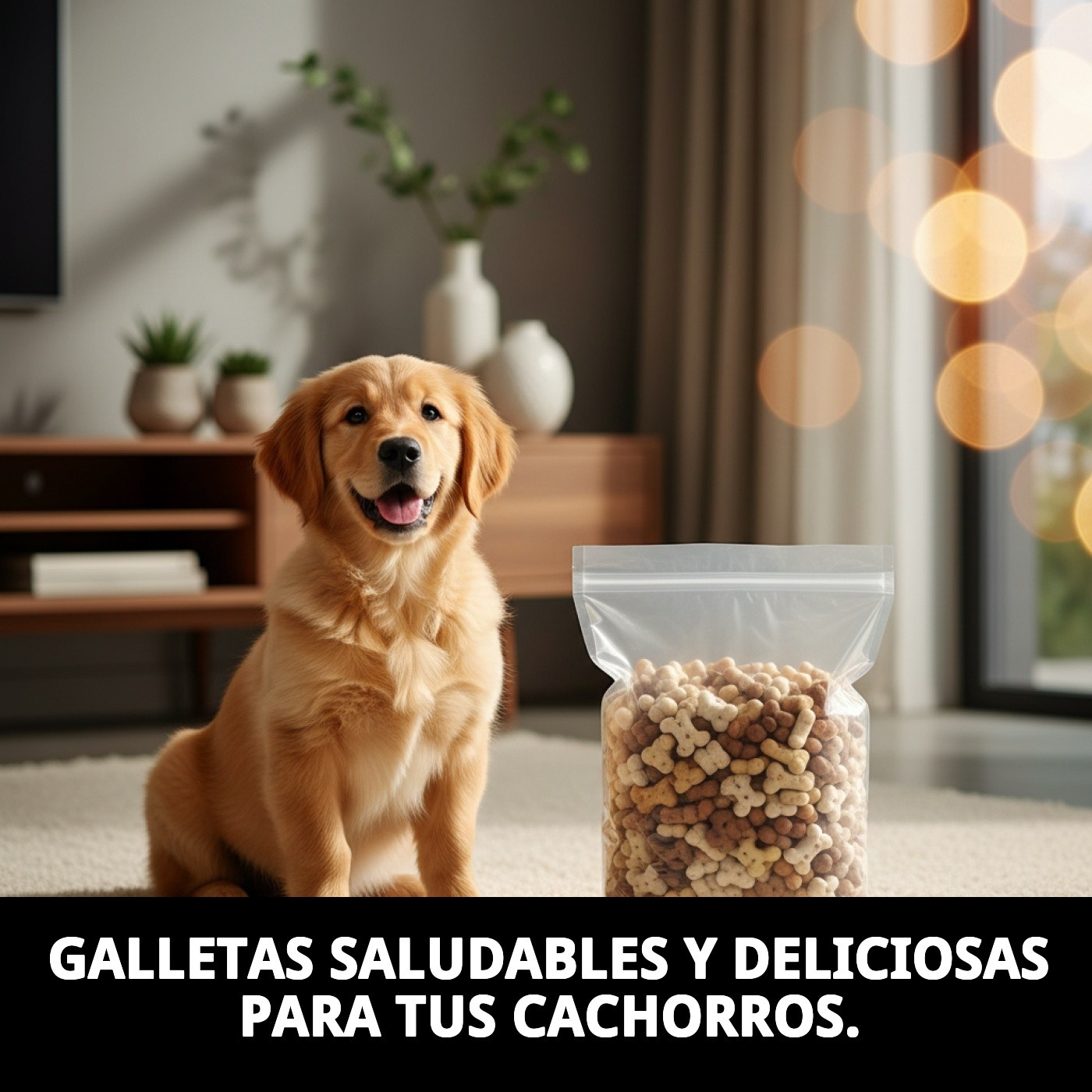Galletas Puppy 2 kg en Granel | Snack Suave y Nutritivo para Cachorros – Moly