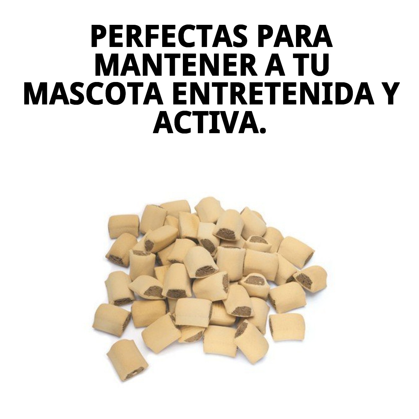 Galletas Rellenas de Médula 2 kg en Granel | Snack Crujiente y Nutritivo para Perros – Moly