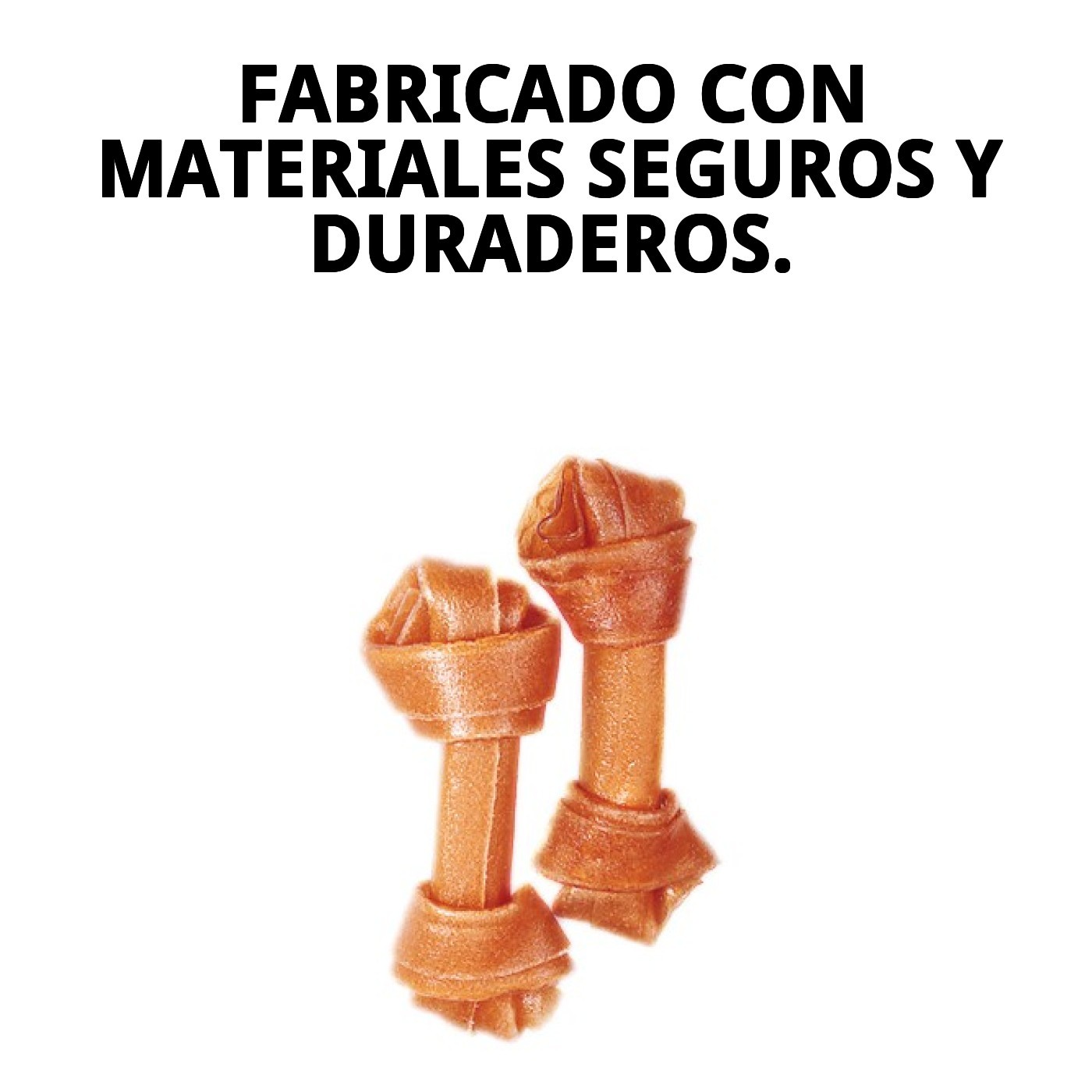 Hueso con Nudo 11 cm P-2 Moly | Snack Natural para Perros Pequeños y Medianos