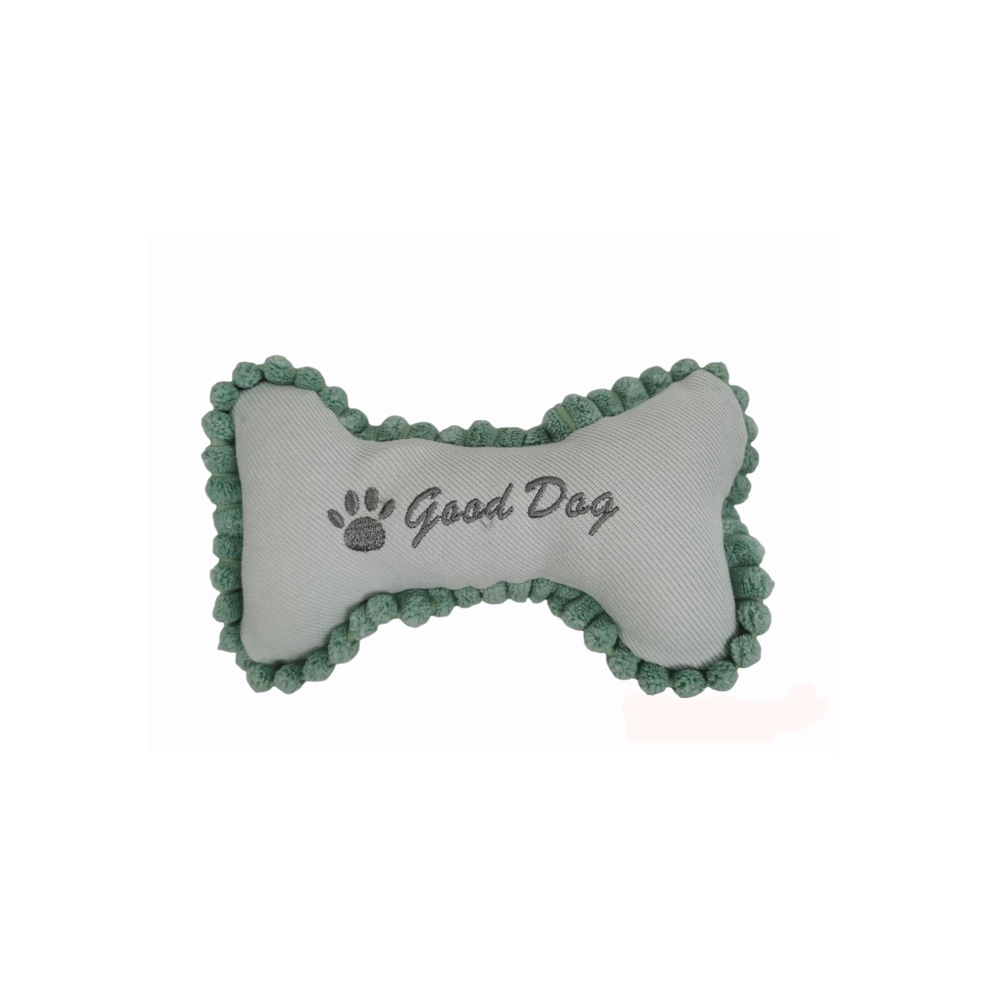 Hueso de Peluche para Perros 20 cm Moly | Juguete Suave, Resistente y con Sonido