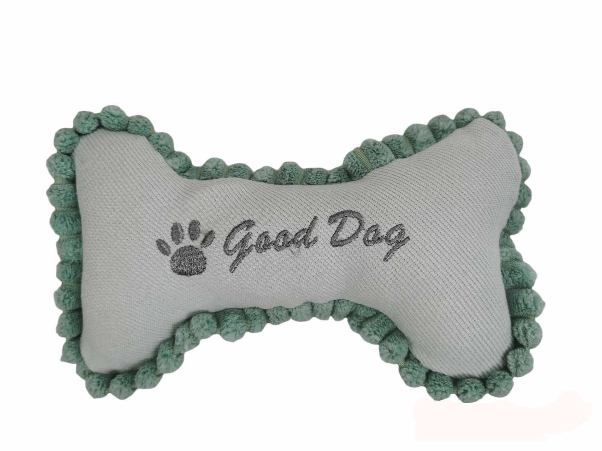 Hueso de Peluche para Perros 20 cm Moly | Juguete Suave, Resistente y con Sonido