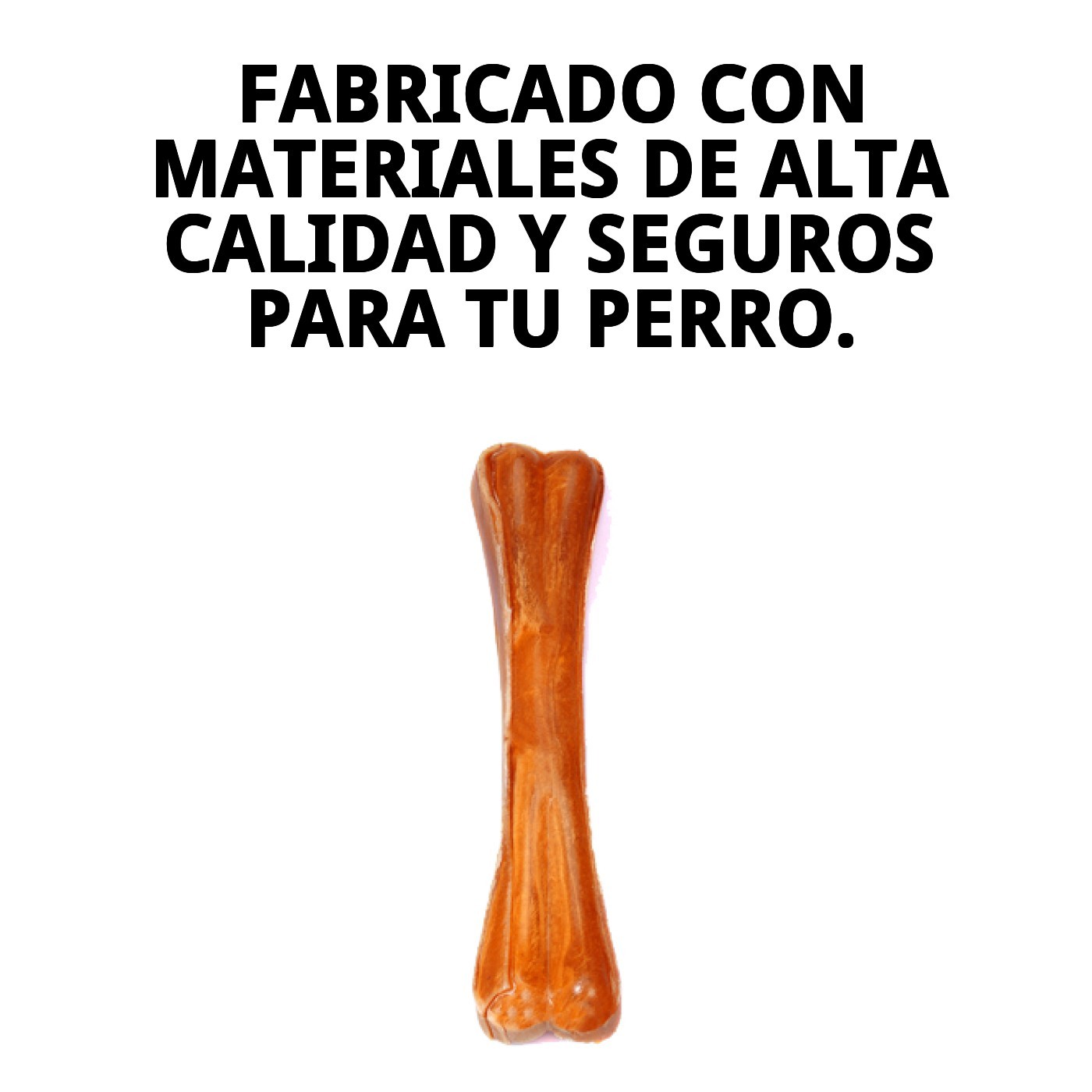 Hueso Prensado 32 cm Moly | Masticación Duradera y 100% Natural para Perros Medianamente Grandes