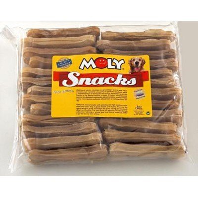 Huesos Prensados 11 cm en Bolsa de 20 Unidades | Snack Natural para Perros Pequeños – Moly