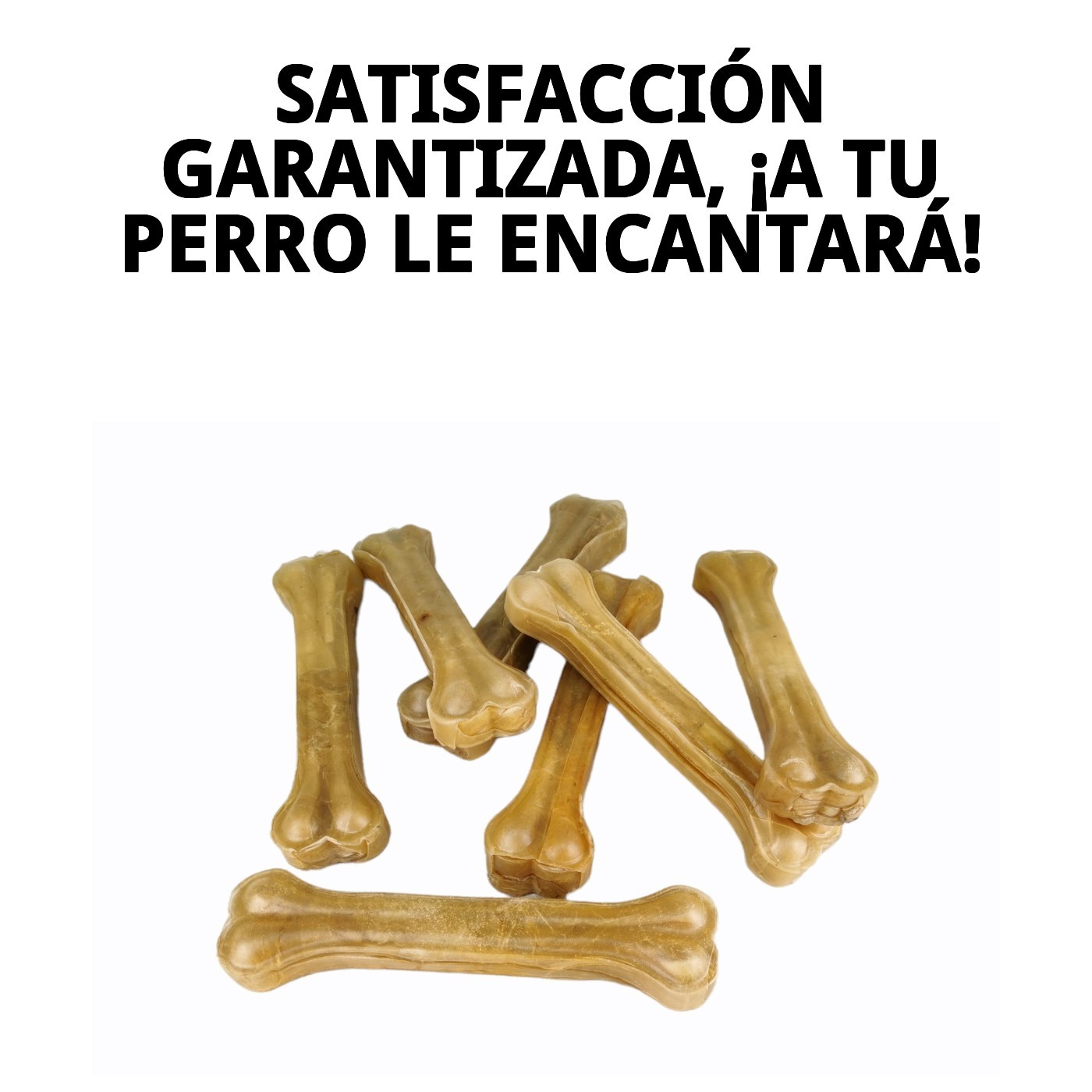 Huesos Prensados 32 cm en Bolsa de 5 Unidades | Granel Natural para Perros Grandes – Moly