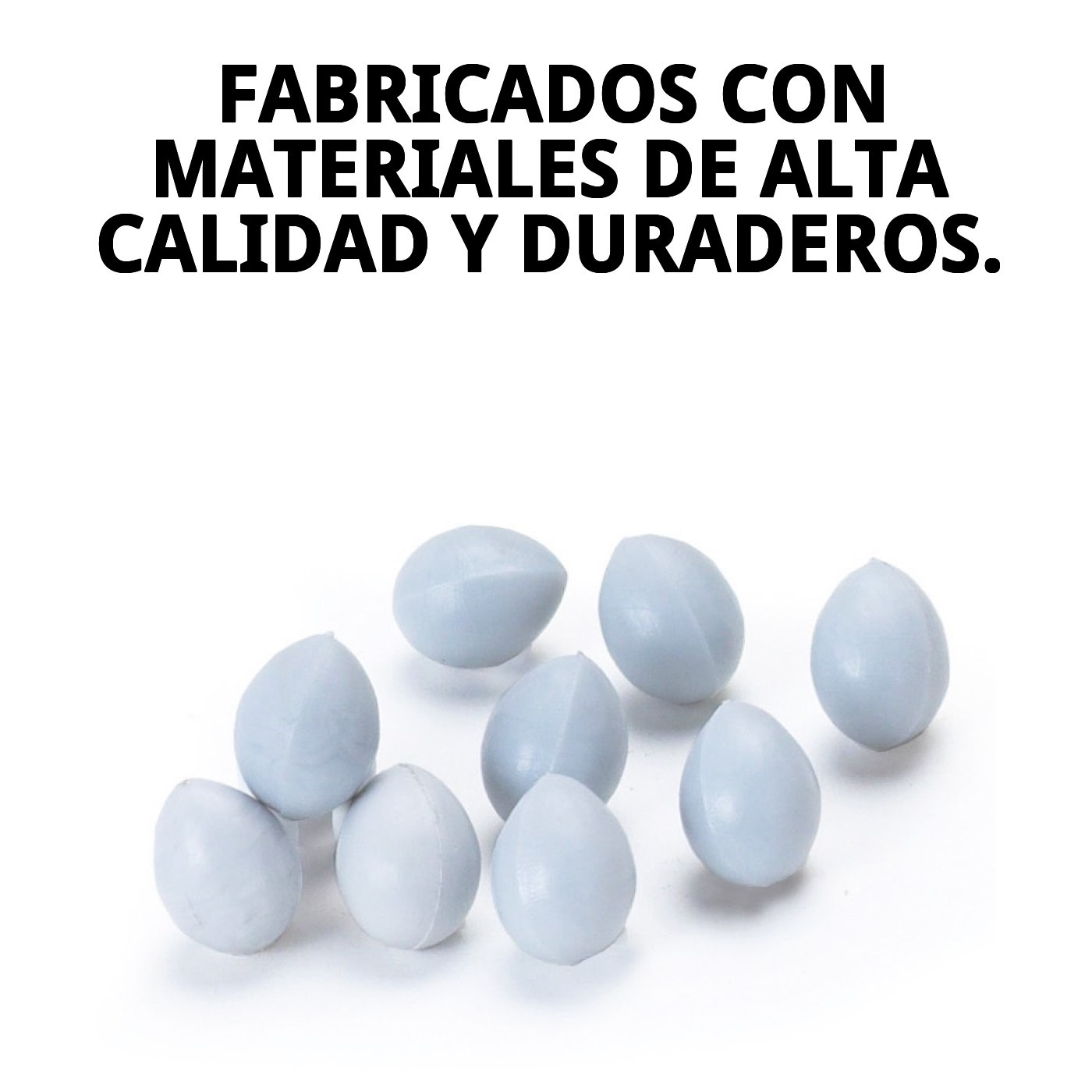 HUEVOS PLASTICO CANARIOS 100 UNIDADES