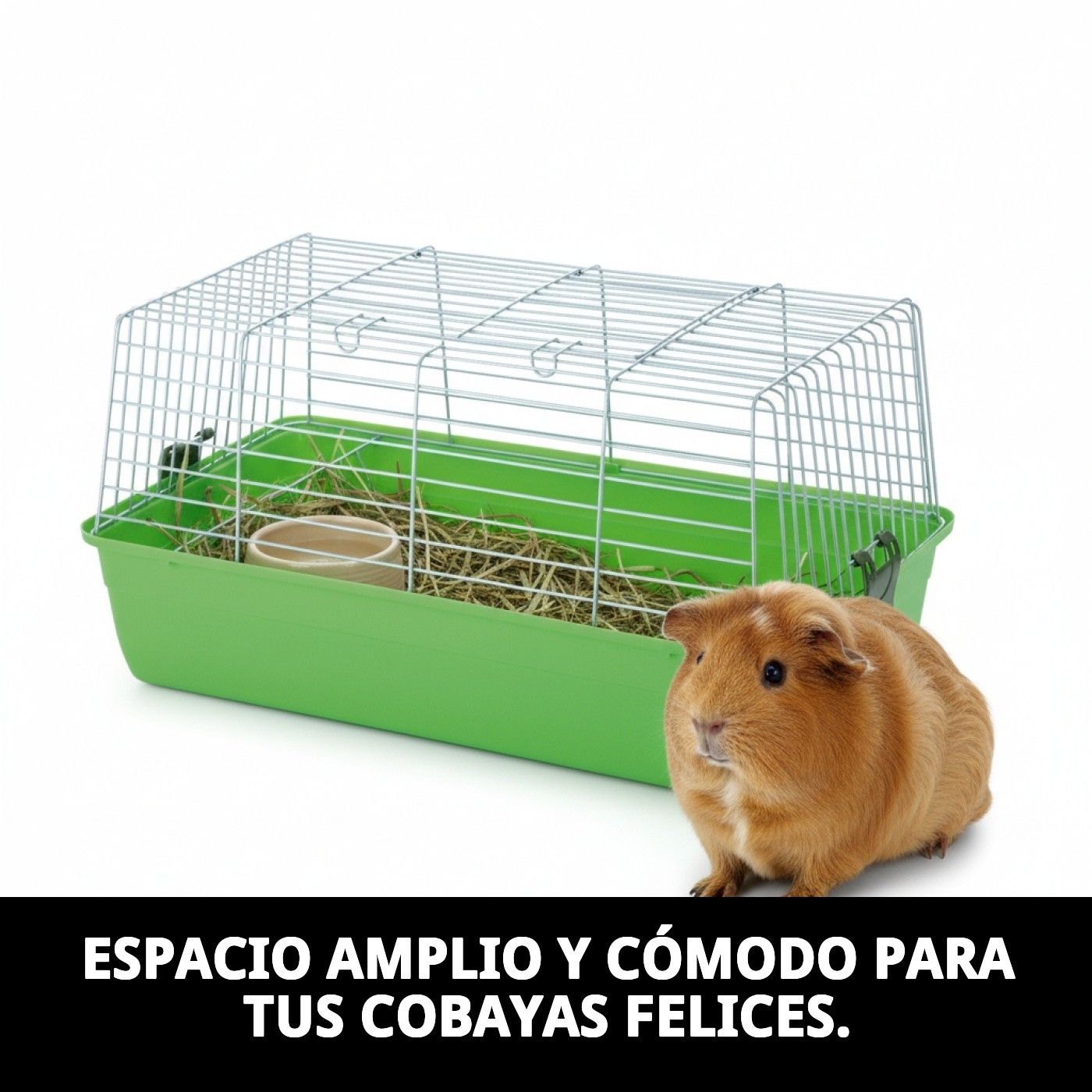 JAULA COBAYA N2 69X45X36 CM