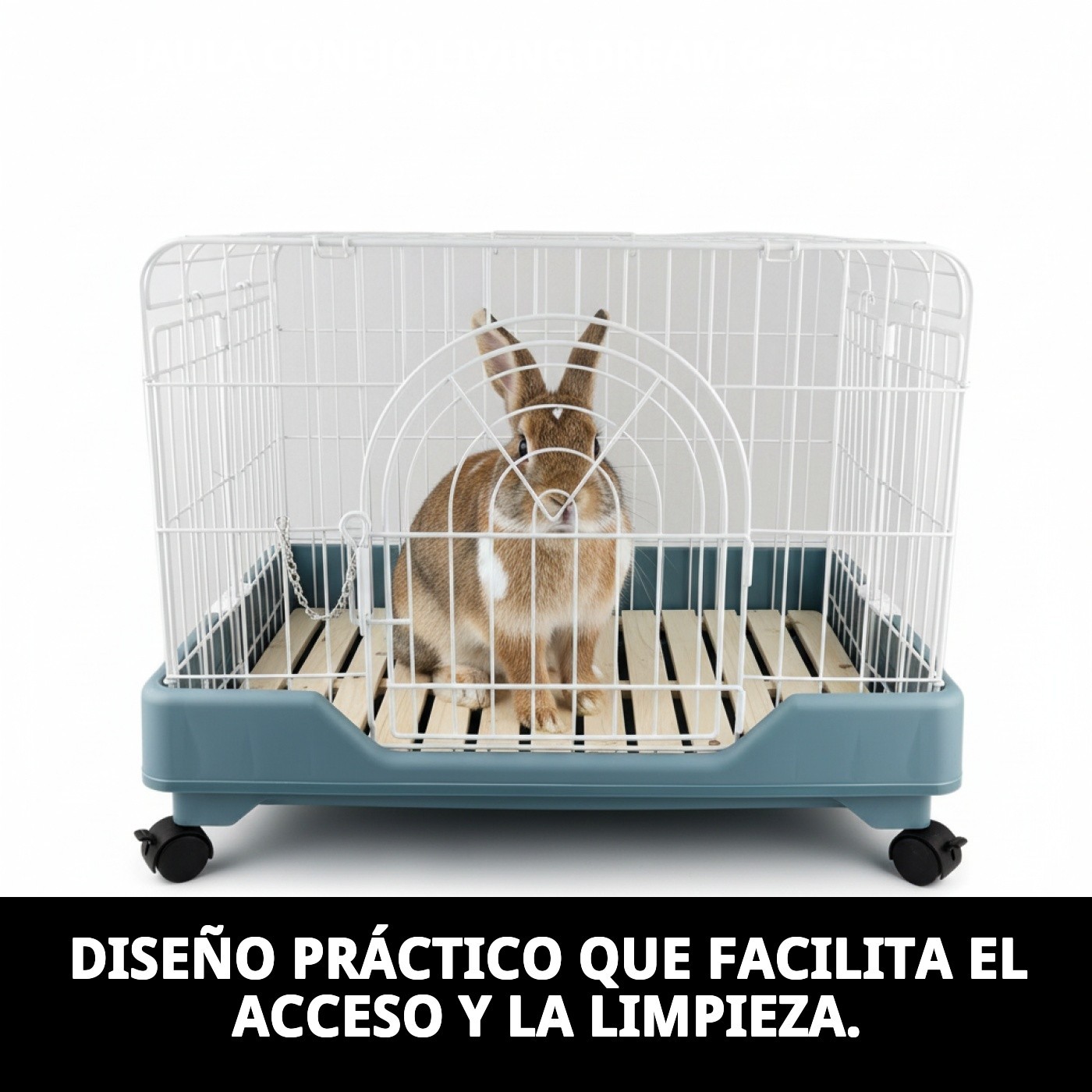 JAULA CONEJO LIVING DREAM 64*46.5*50