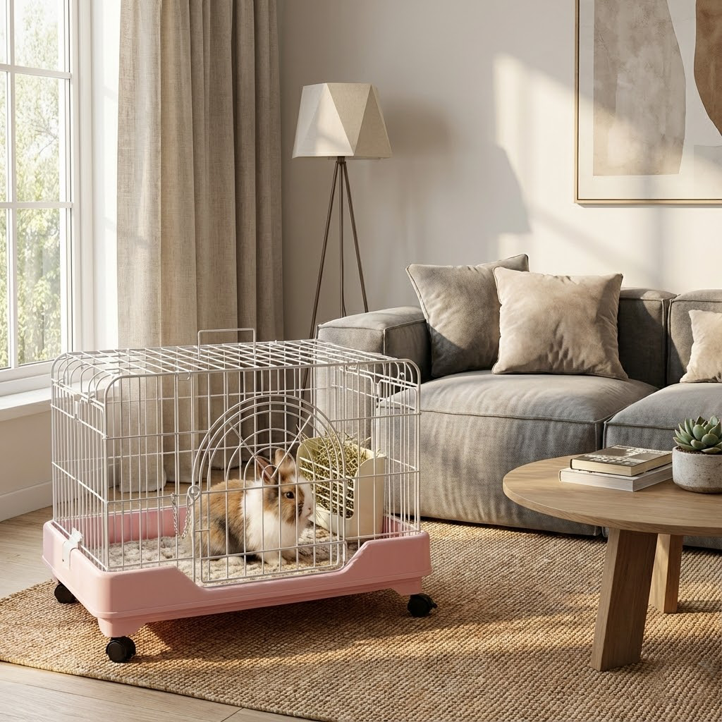 JAULA CONEJO LIVING DREAM 64*46.5*50