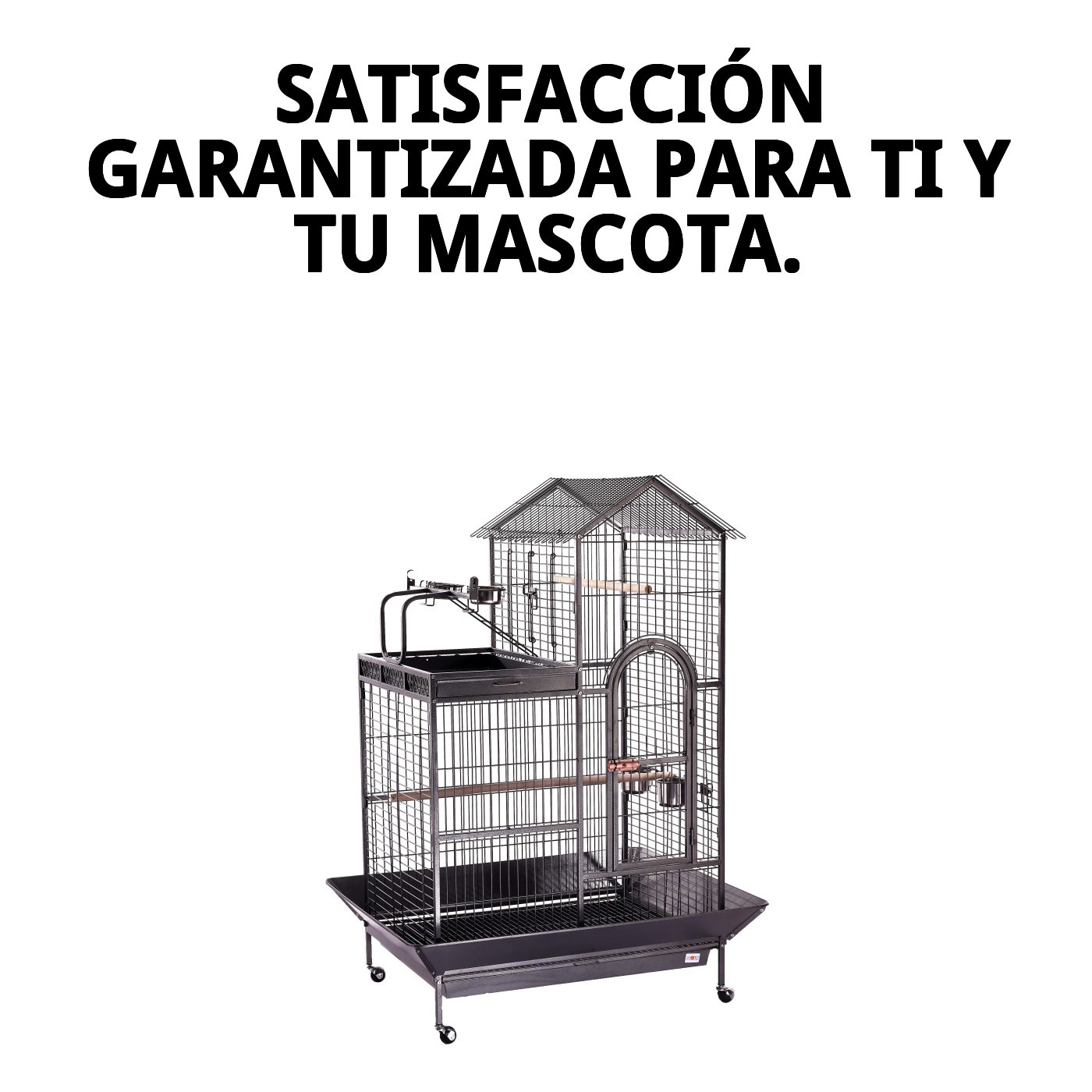 JAULA GUACAMAYO 93 X 69 X 160 CM.