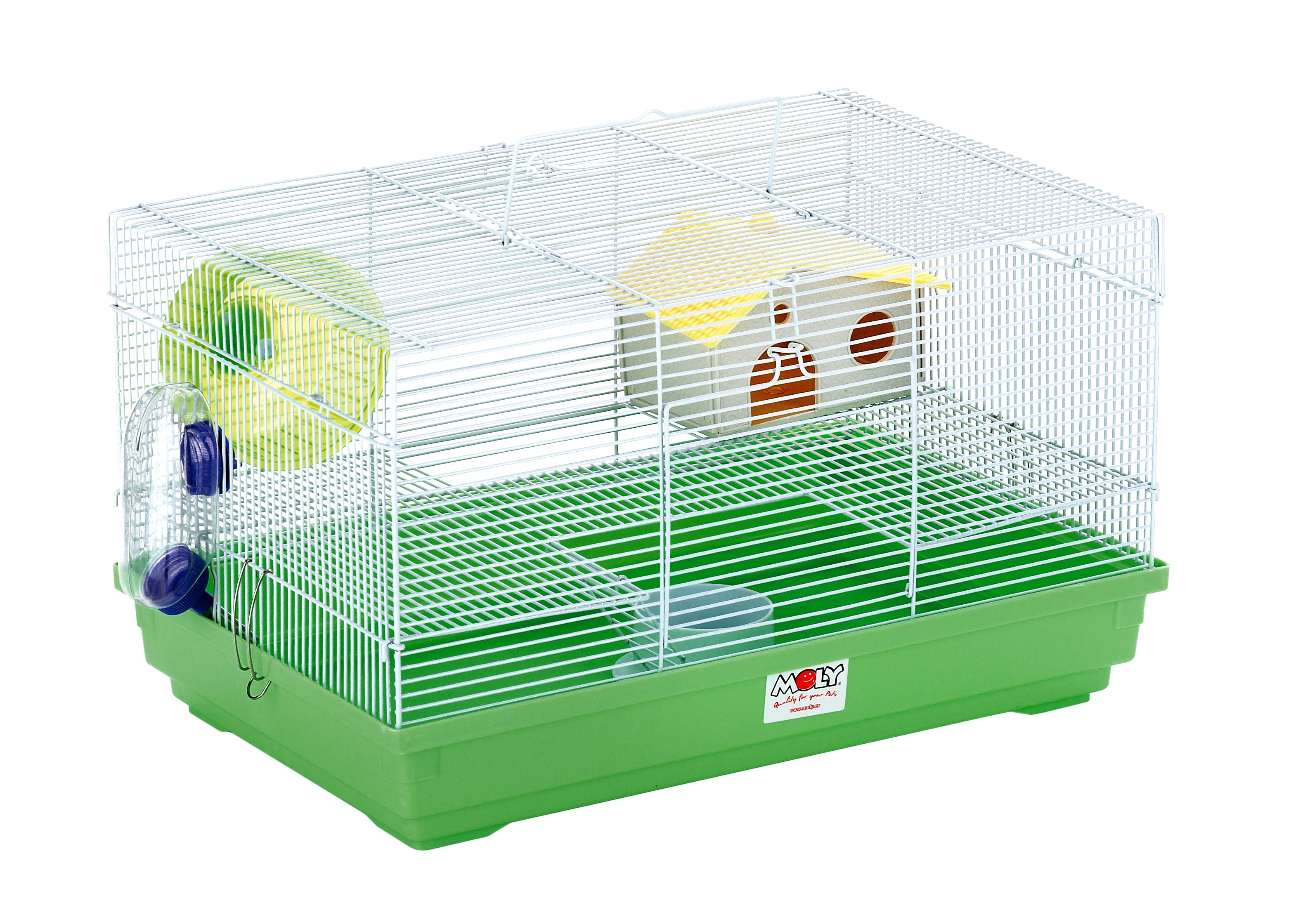 JAULA HAMSTER 1 PISO 47 X 30 X 27 CM.