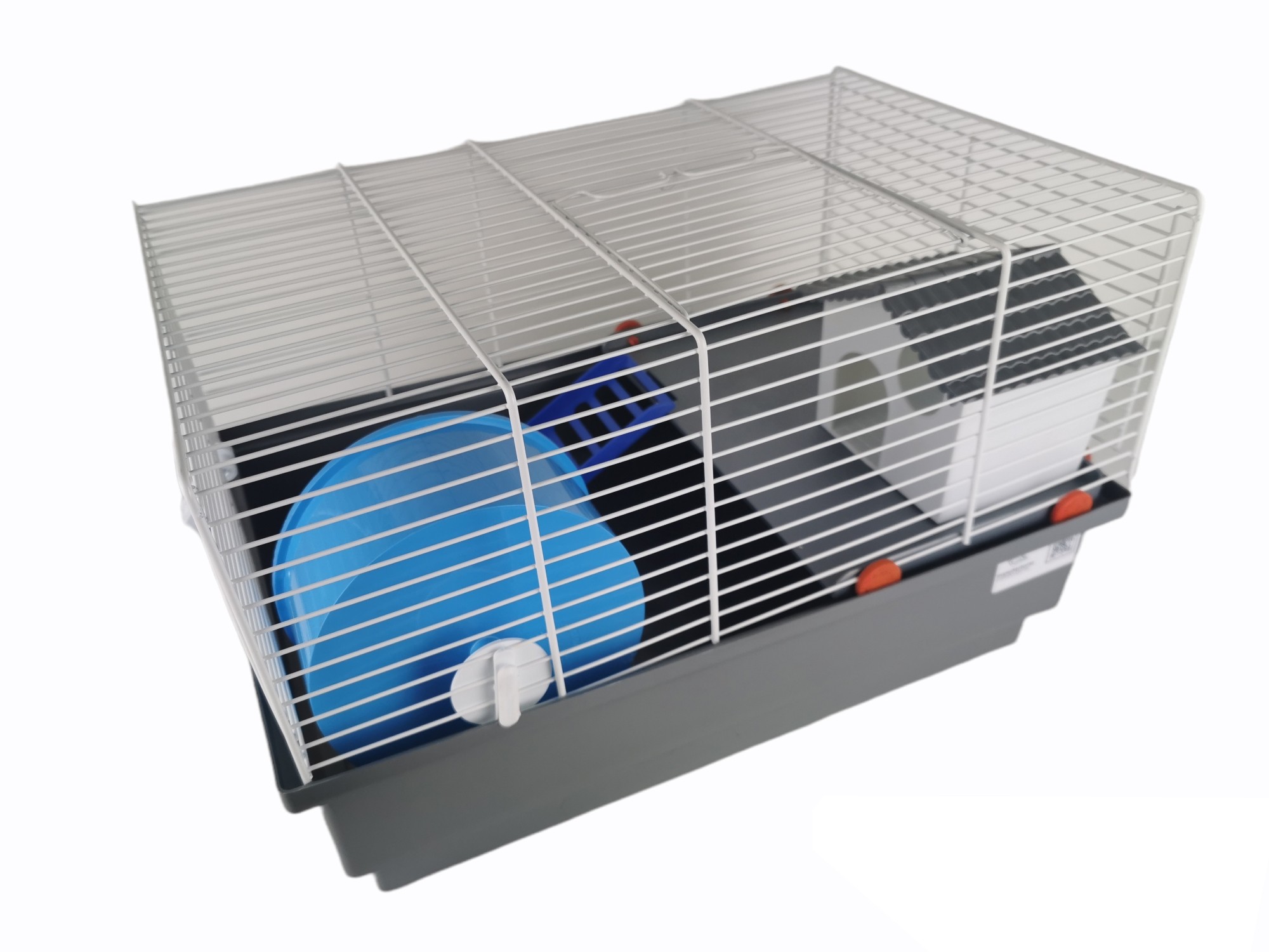 JAULA HAMSTER 2 PISOS 40*27*24