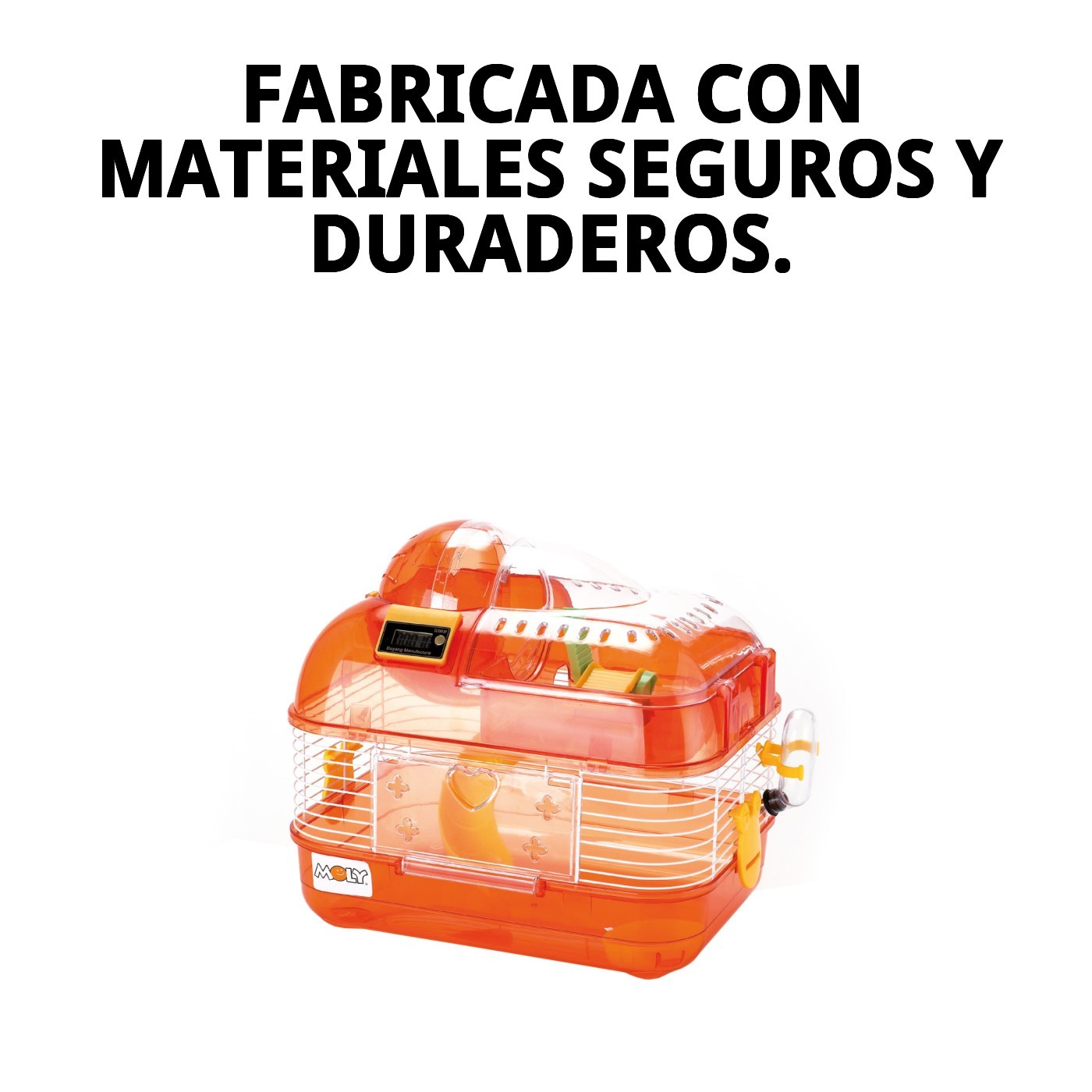 JAULA HAMSTER FUTURA N.2 33,5X25X28,8 CM